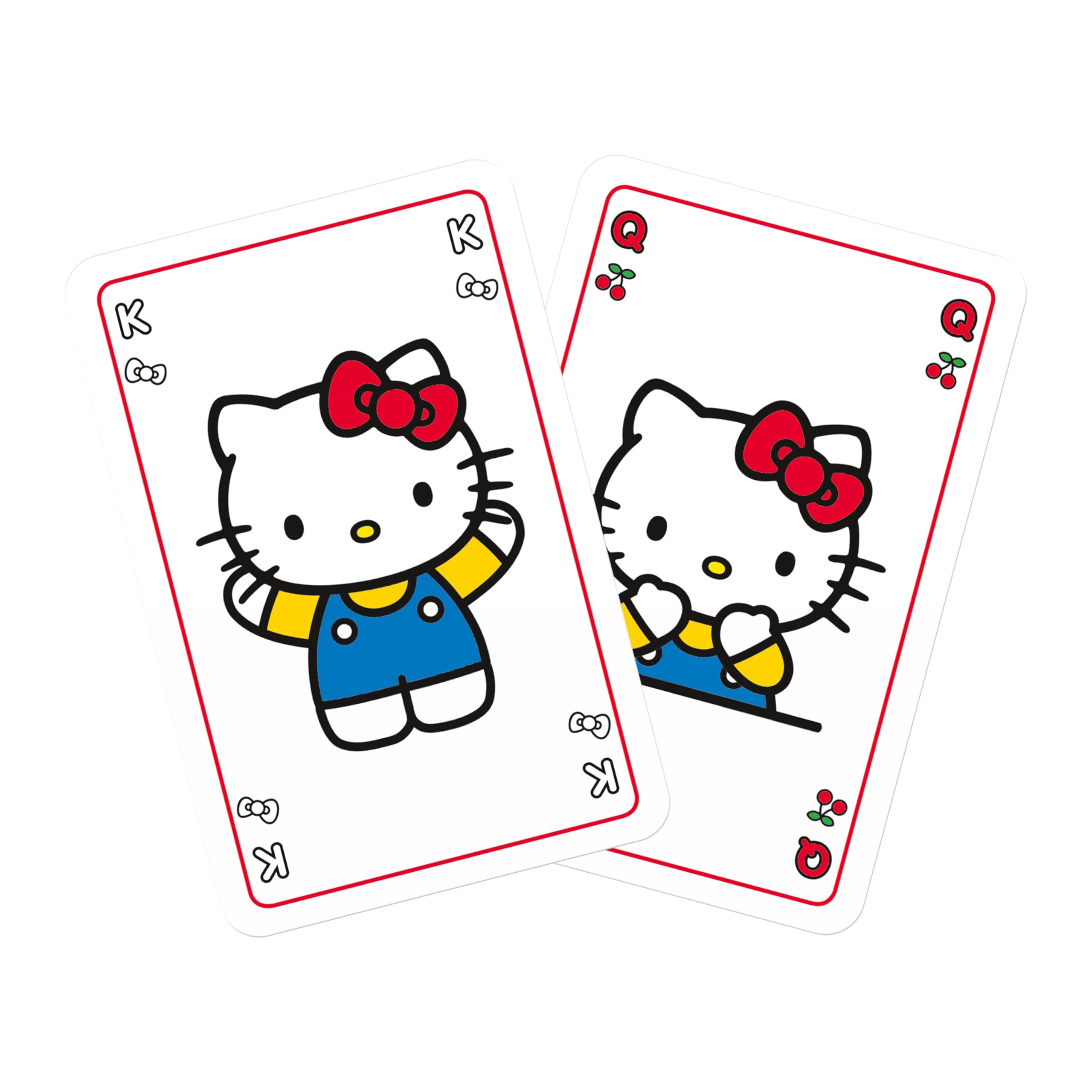 Waddingtons Number 1 Hello Kitty Playing Cards – 52-Card Deck with Jokers for Snap, Rummy, Poker & More 4
