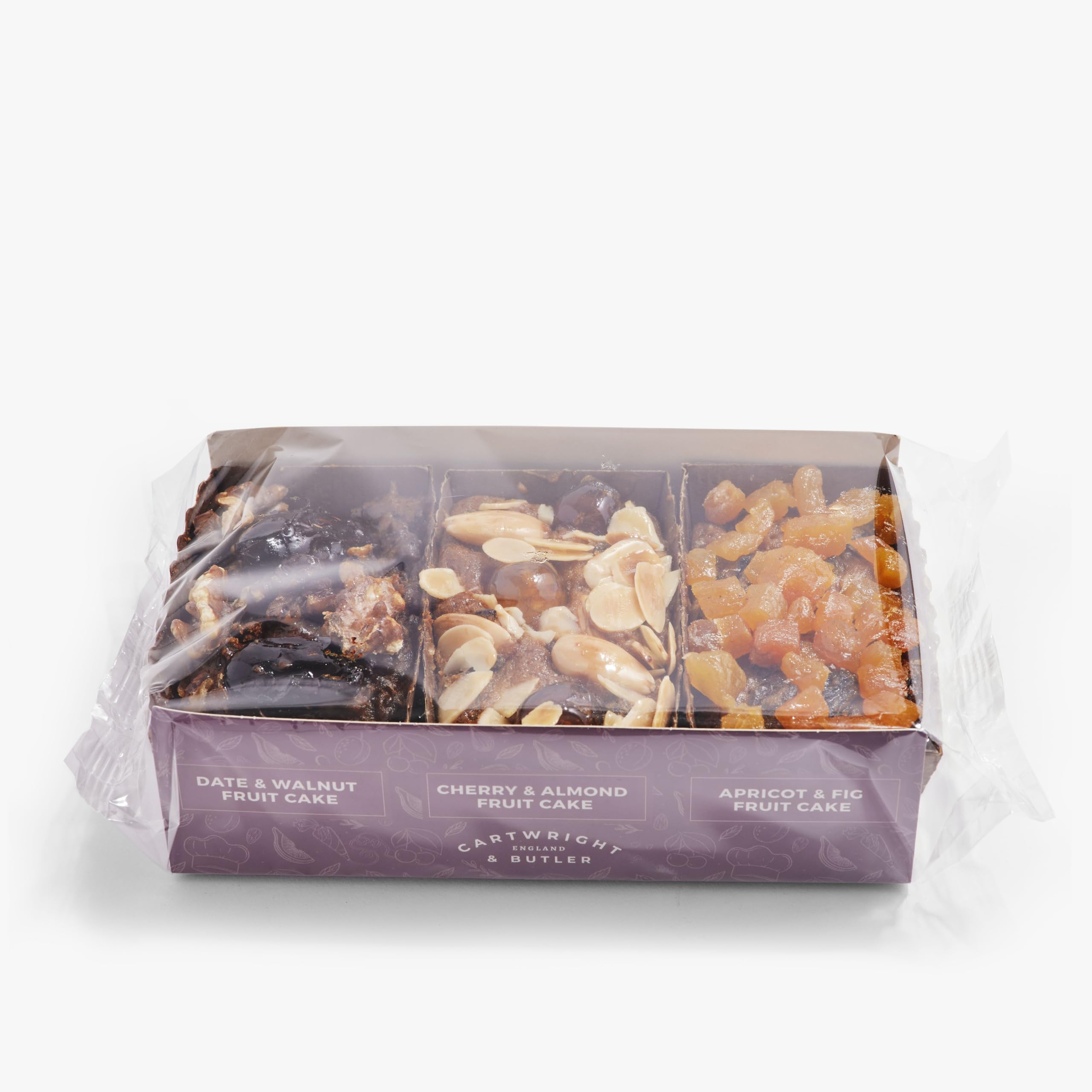 Cartwright & Butler - Three Fruit Cake Selection Mini Loaf Cakes