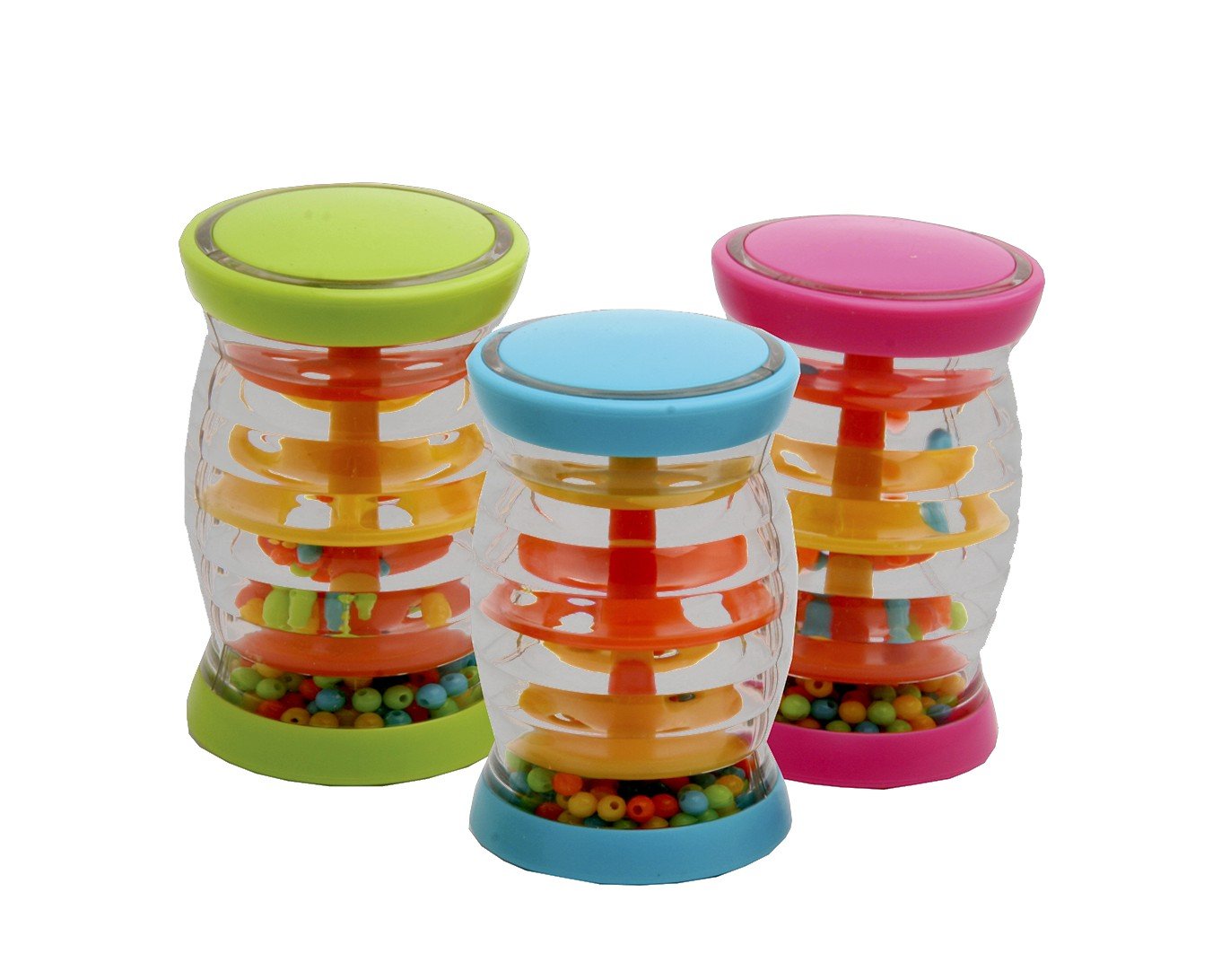 Halilit Rainboshaker Musical Instrument - Soothing Sound | Easy Grip for Babies 3m+ | Pack of 1