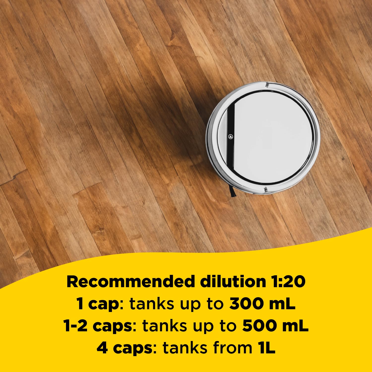 FILA ROBOSHINE Non-Foaming Floor Cleaner for Robot Vacuum Mops (1L) 3