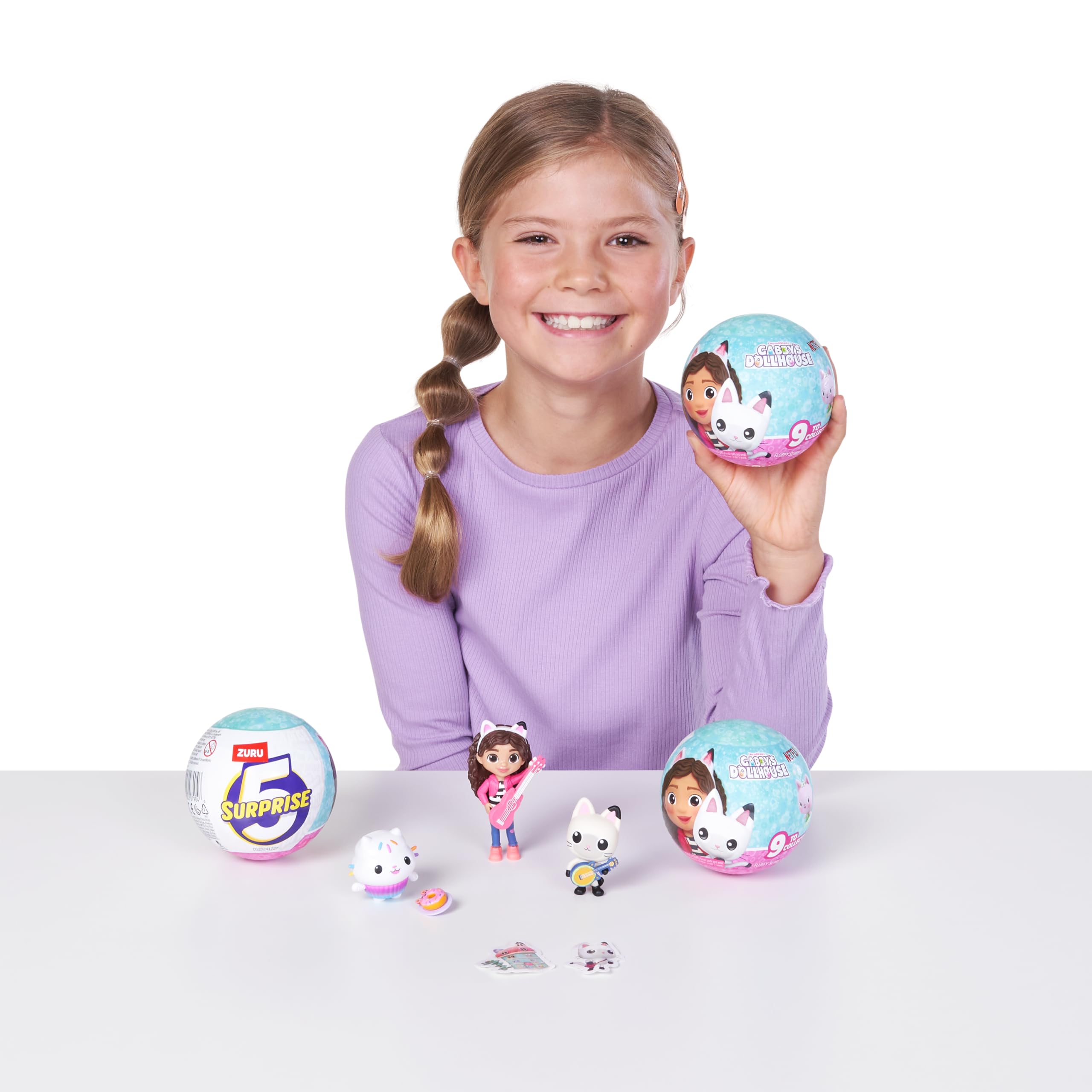 5 SURPRISE Gabby's Dollhouse by ZURU - Collectible Mini Figures & Playsets for Kids