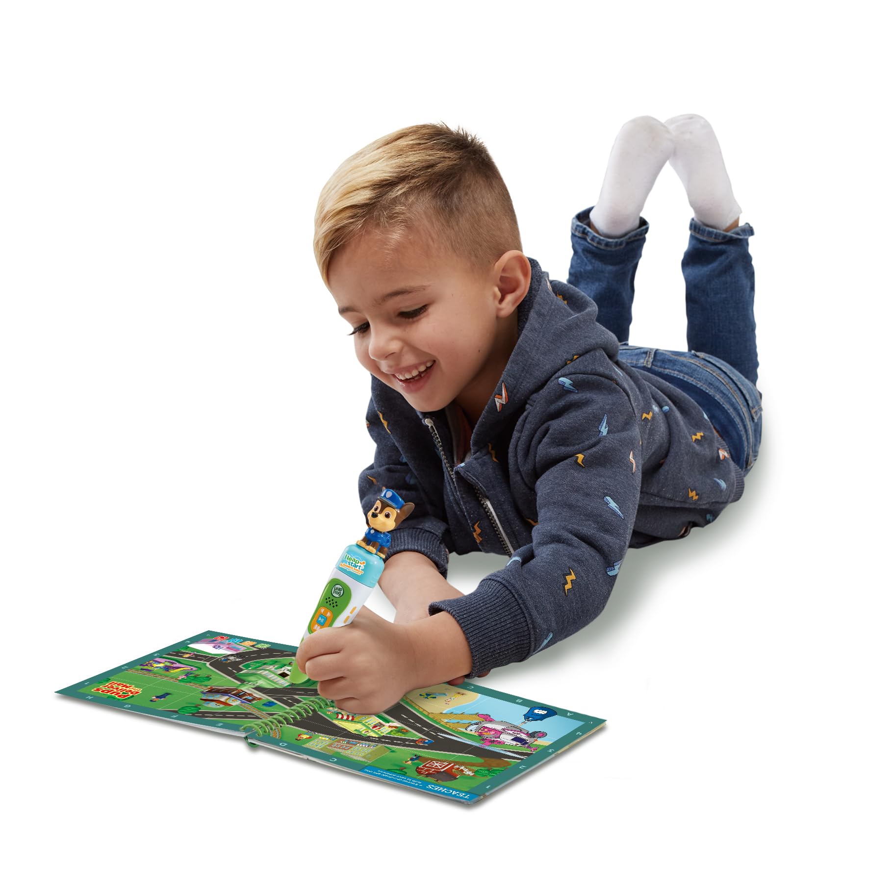 LeapFrog LeapStart Reading Buddies: Around Town With PAW Patrol - Interactive Learning for Ages 3-6 4