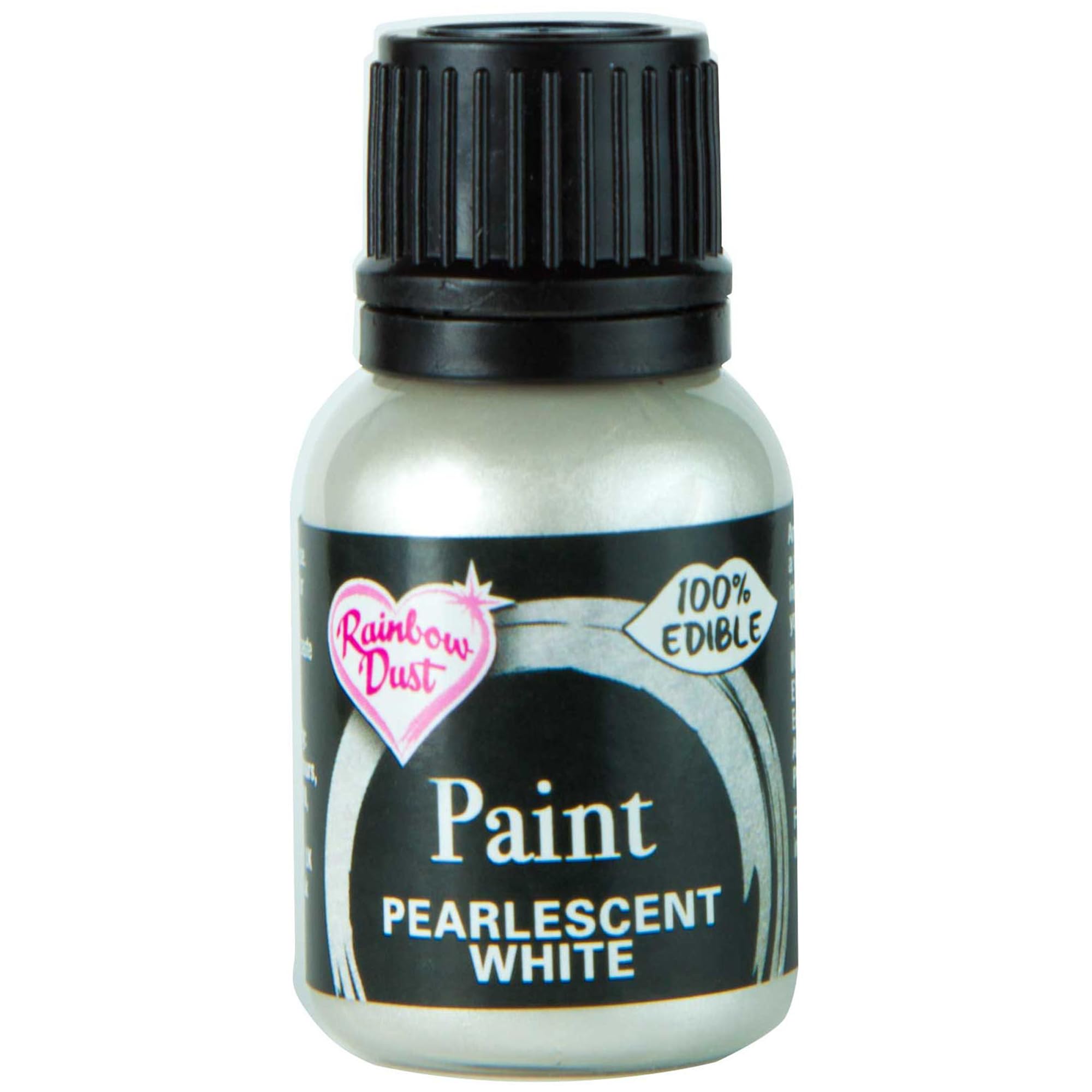 Rainbow Dust - Pearlscent White Edible Food Paint 25 ml