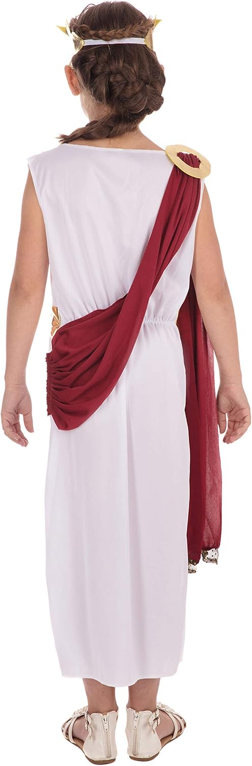 Bristol Goddess Costume - White, Size M (122-134 cm) 3
