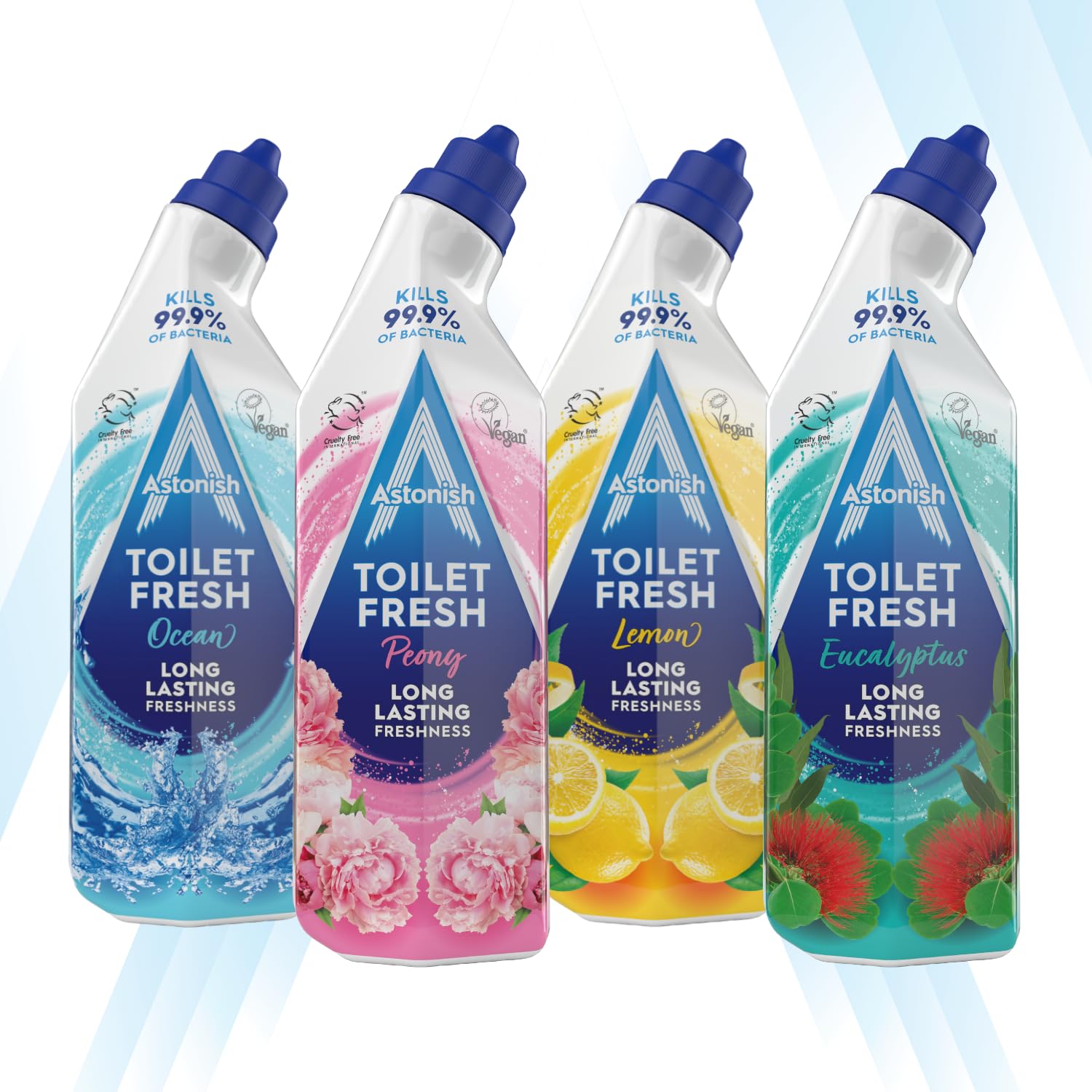 Astonish Ocean Toilet Fresh Gel, 750ml - Antibacterial Toilet Cleaner with Limescale Prevention 3