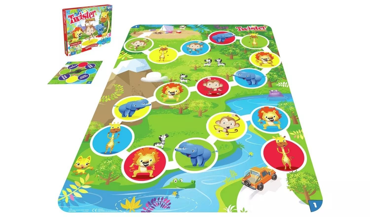 Hasbro Gaming Twister Junior Classic Party Game for Kids 3+ 13