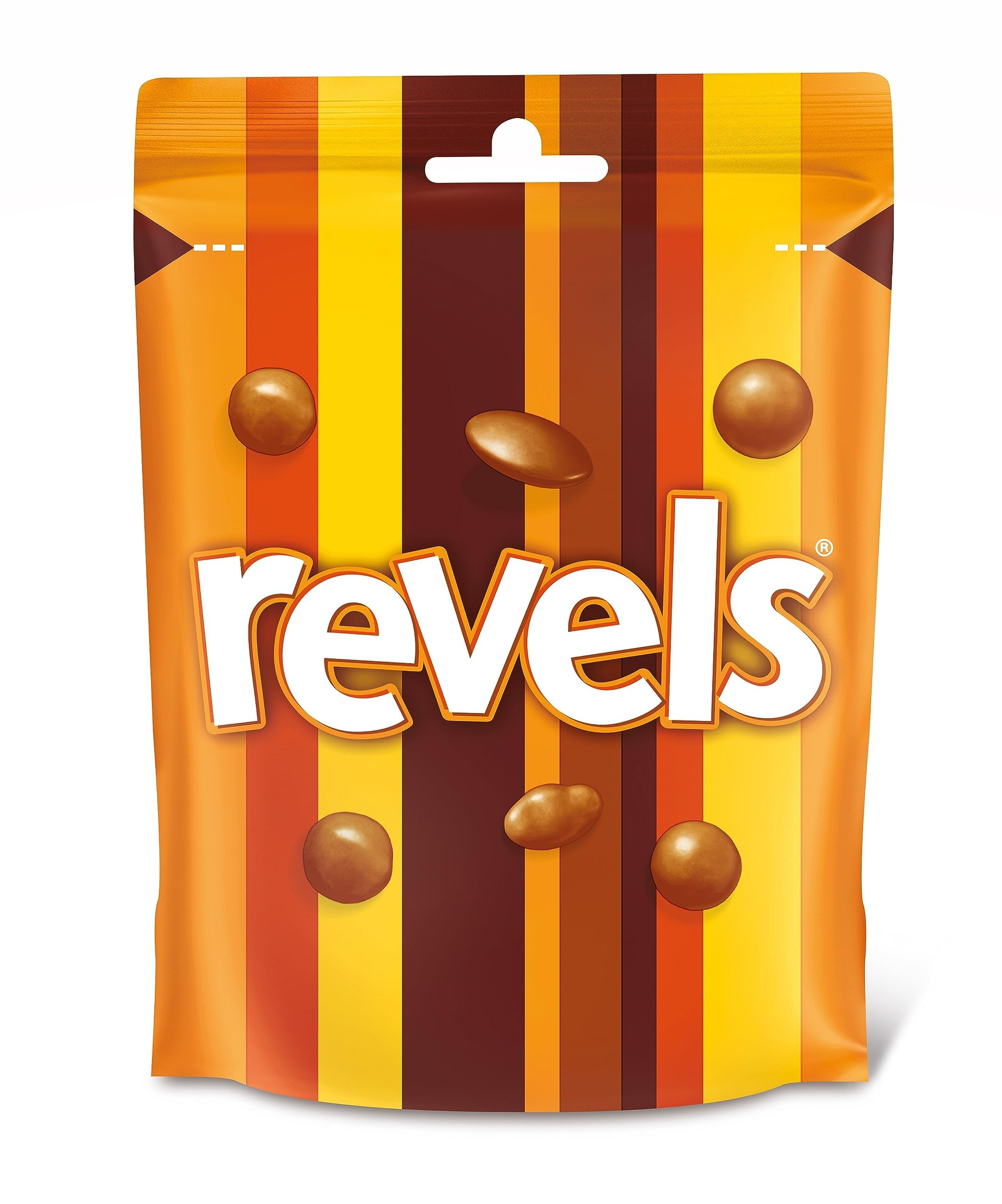 Revels Chocolate Pouch Bag, 101g - Variety Pack with Milk Chocolate, Maltesers & Toffee