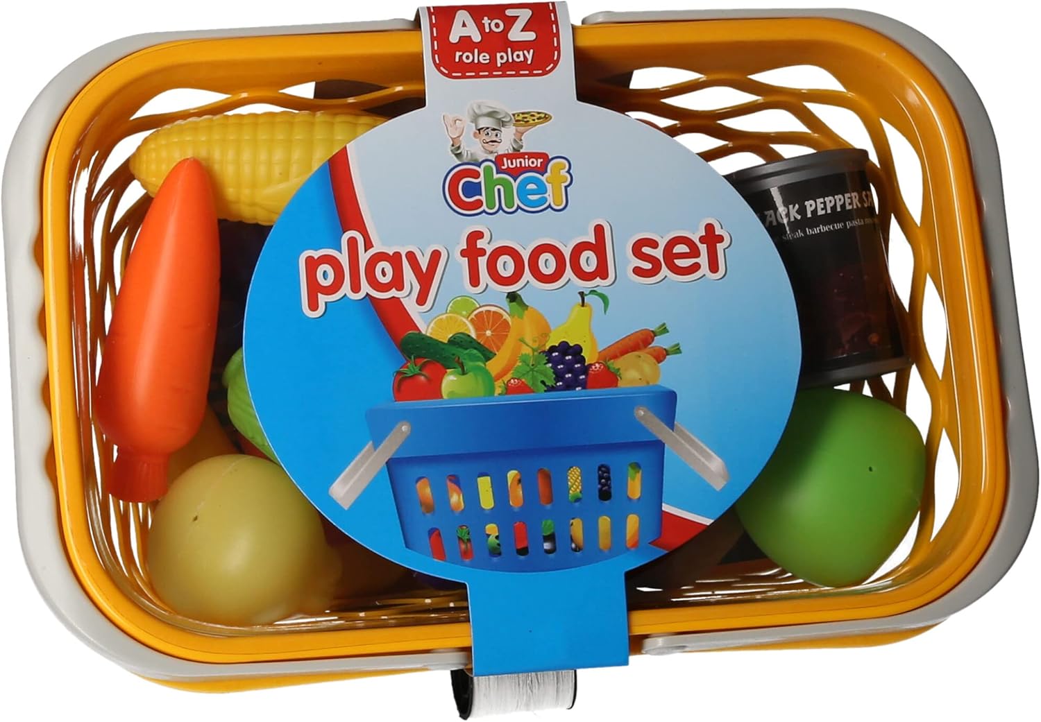 Play Food Set - 20+ Piece Pretend Play Grocery Set for Kids Ages 3-6