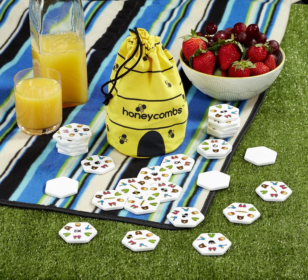 Gibsons Honeycombs Tile Matching Family Board Game 4