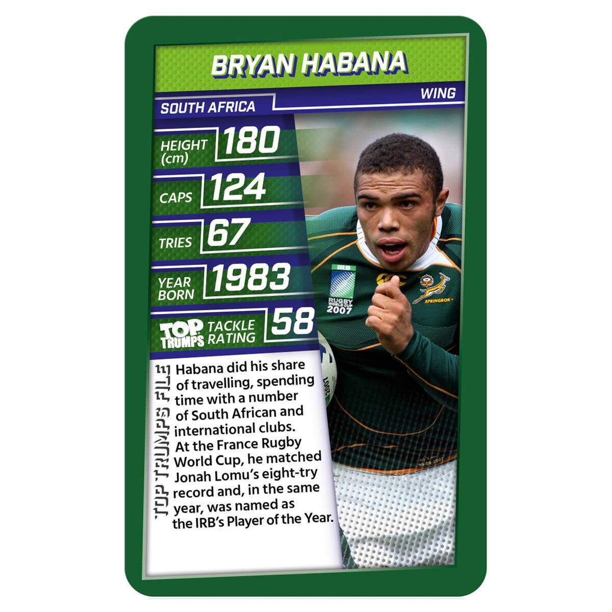 Top Trumps Legends of Rugby Card Game - Ages 6+