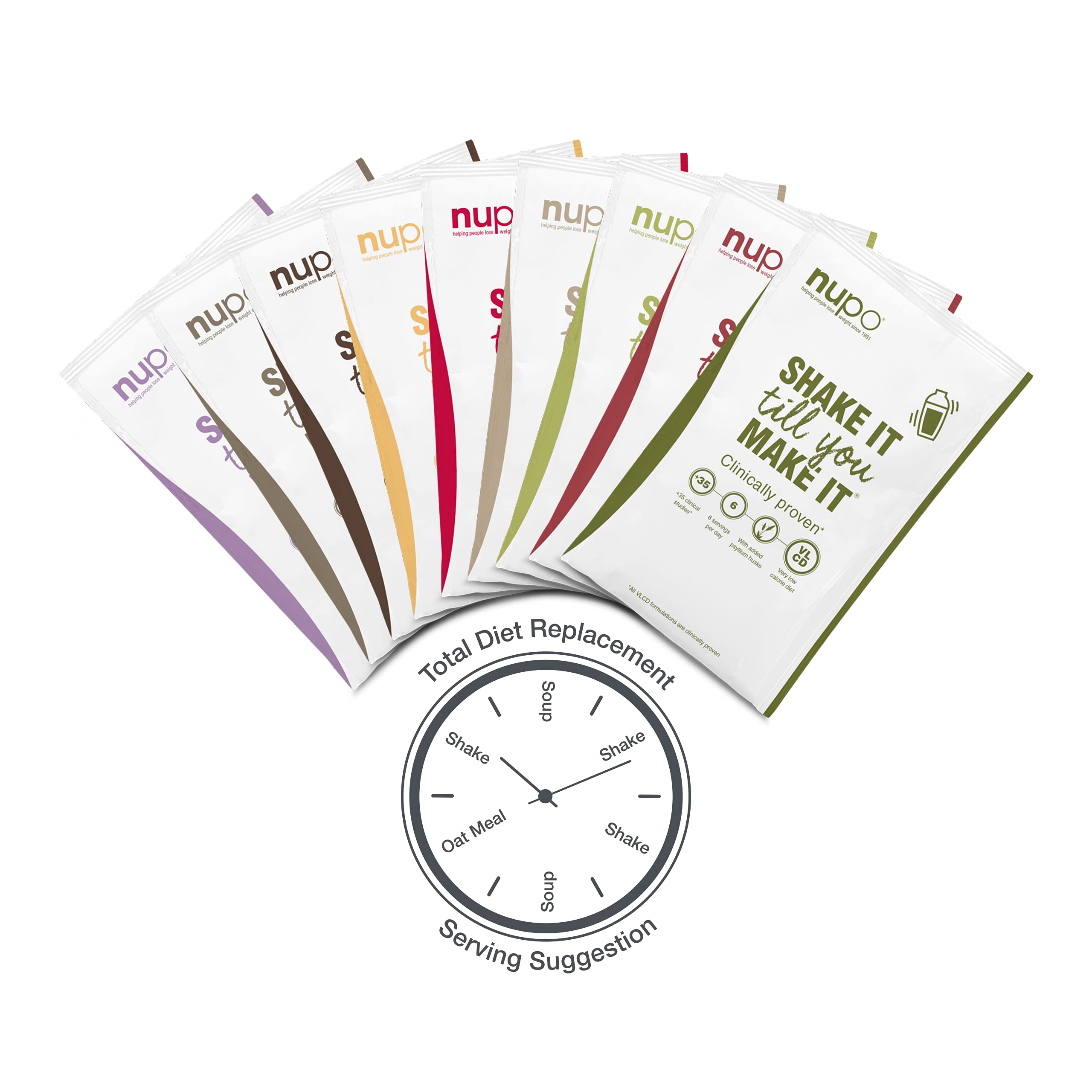 NUPO Diet Meal Replacement Gluten Free Spicy Thai Chicken Soup (12 Servings) 3