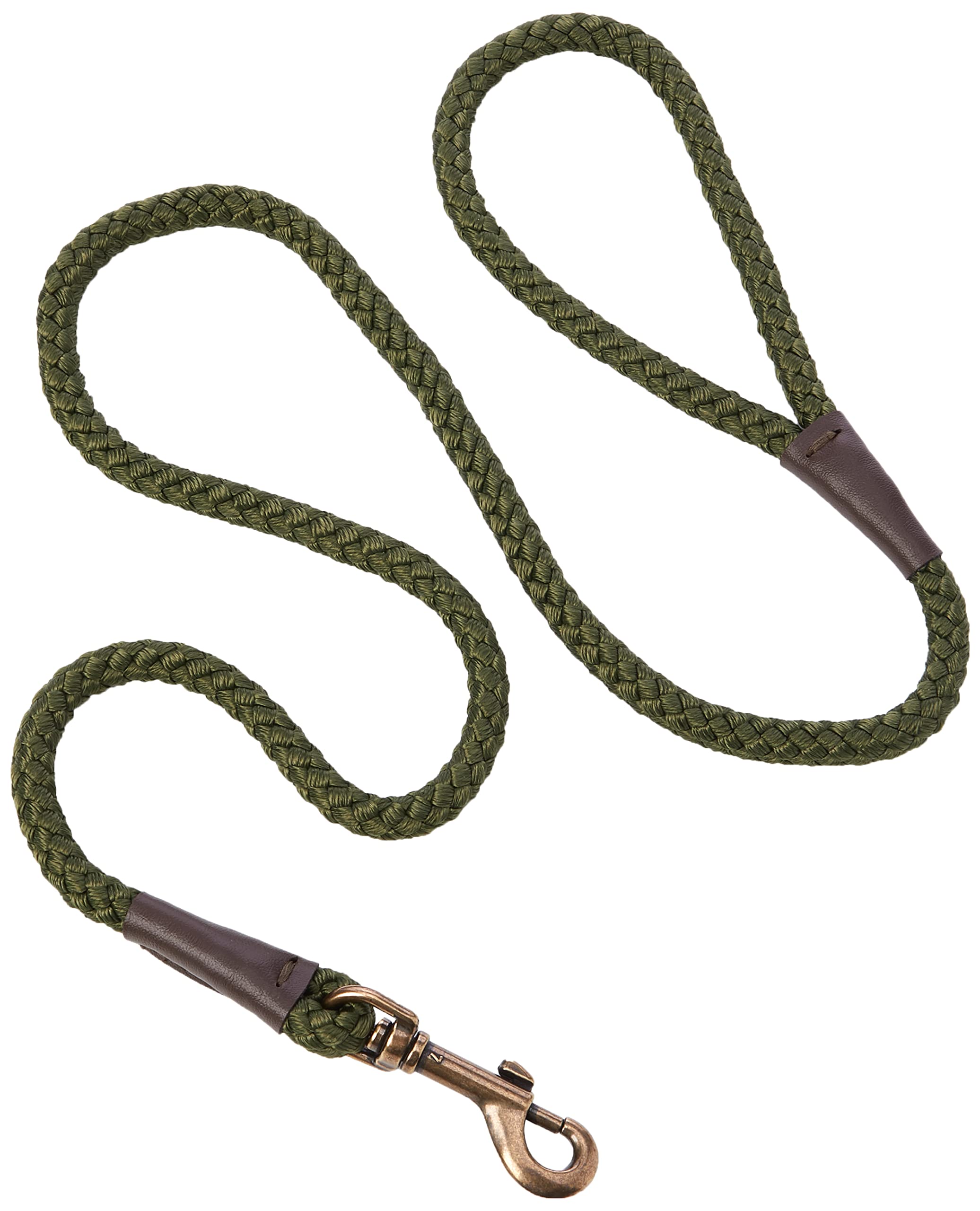 Ancol Heritage Nylon Rope Dog Lead - Green | 1.07m x 10mm | Max 30kg