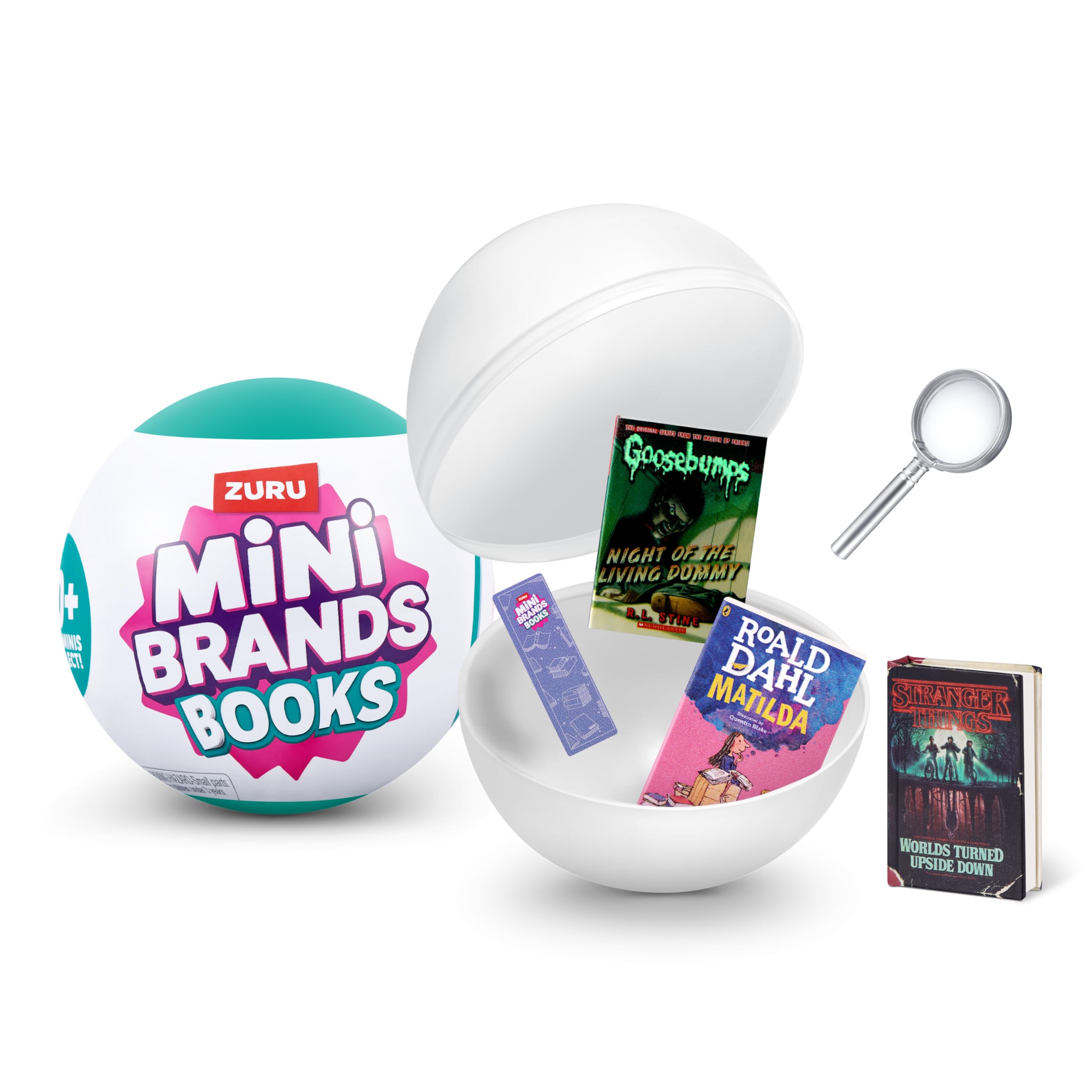 Mini Brands Books - Real Miniature Book Collectibles with Readable Pages, Series 1