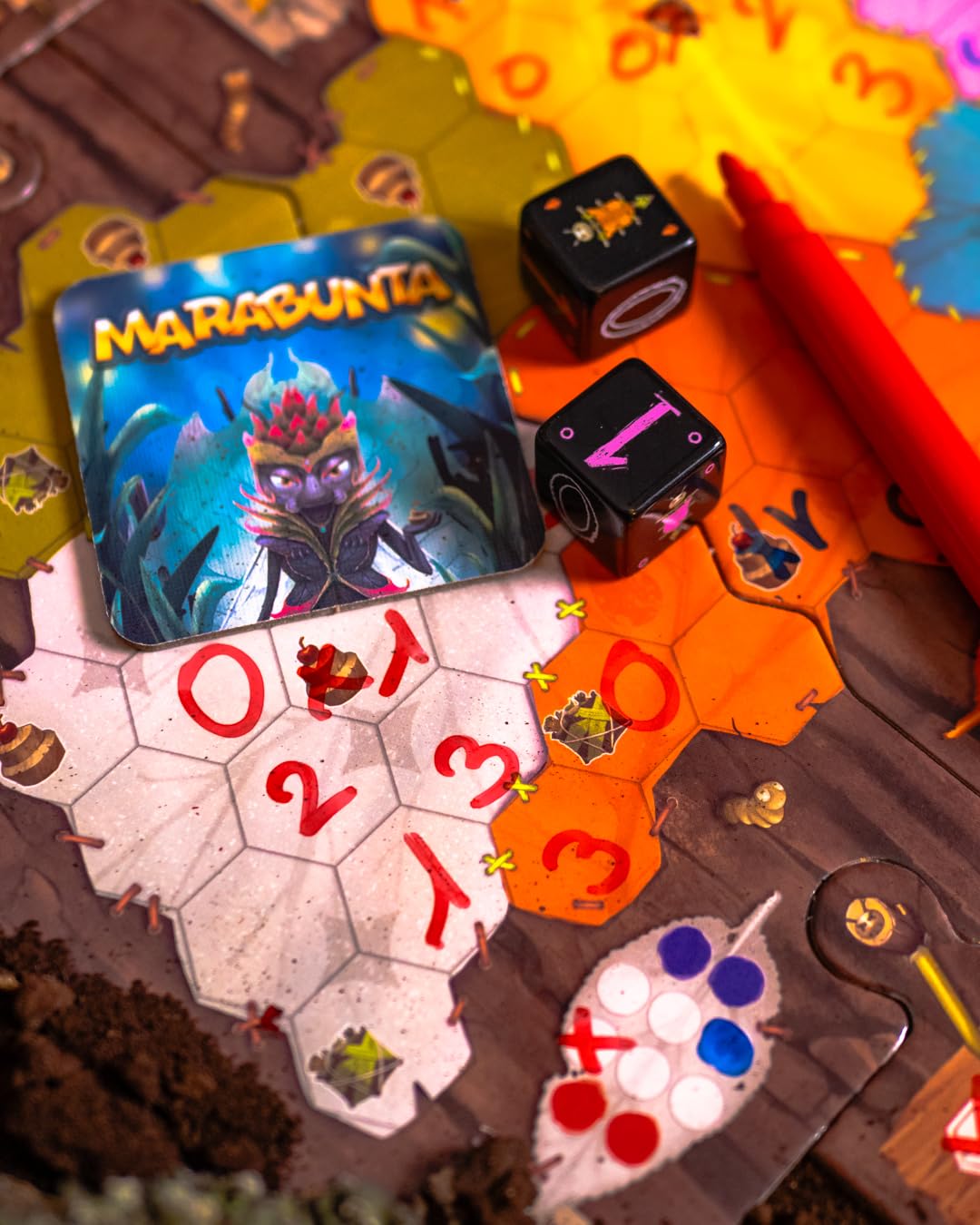 Space Cowboys Marabunta Brettspiel für Kinder ab 10 Jahren | 2 Spieler | 30 Minuten Spielzeit 8