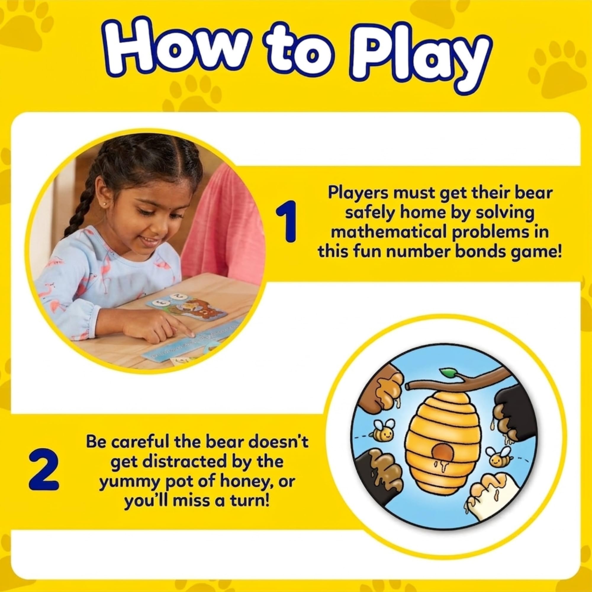 Orchard Toys Number Bears Maths Game - Addition, Subtraction & Number Bonds to 20 | Ages 5+ | 1-4 Players 5