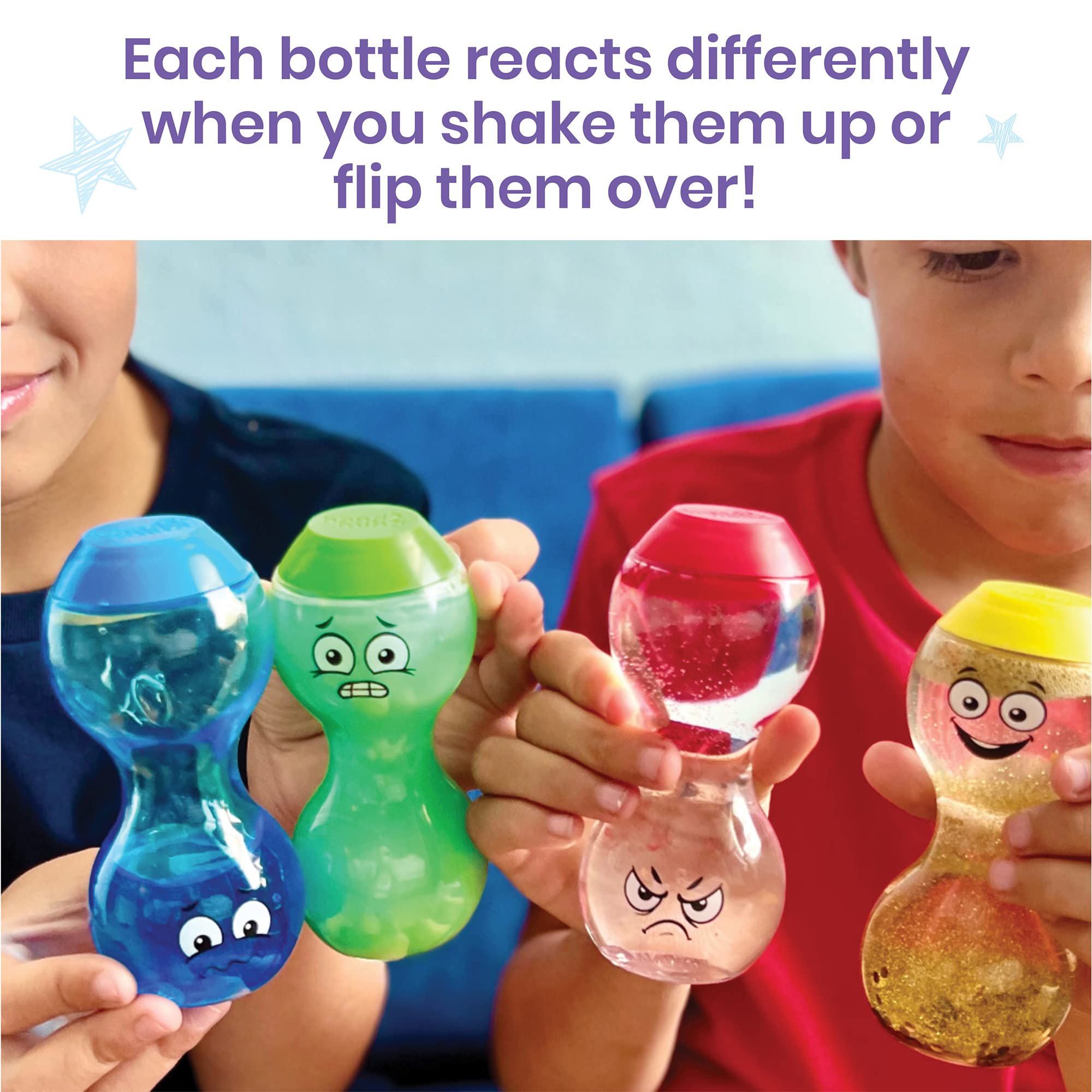 Learning Resources Express Your Feelings Sensory Bottles - Emotional Learning Toy for Ages 3+ 12