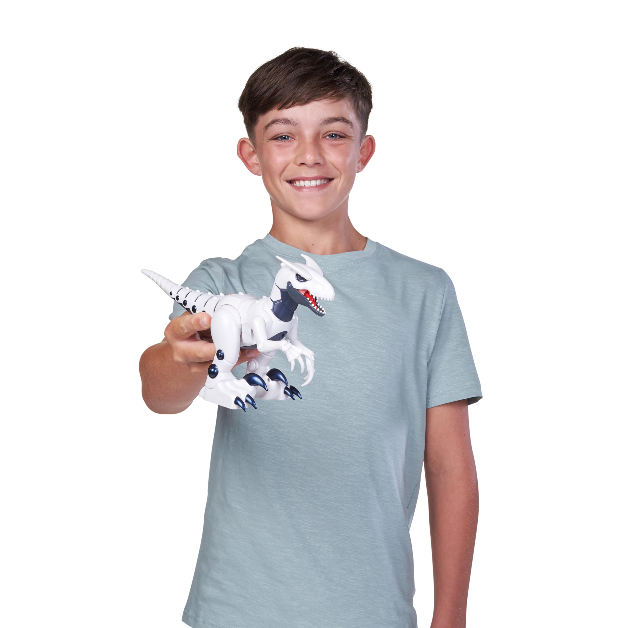 Robo Alive ROBO DINO Raptor Robotic Toy by ZURU | Electronic Dinosaur | Ages 3+ 6