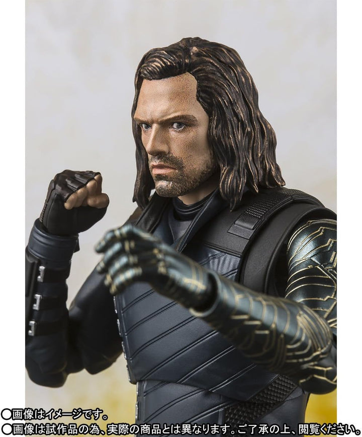 Bandai Tamashii Nations S.H.Figuarts Avengers Infinity War Bucky Action Figure - Highly Articulated Collectible for Ages 13+