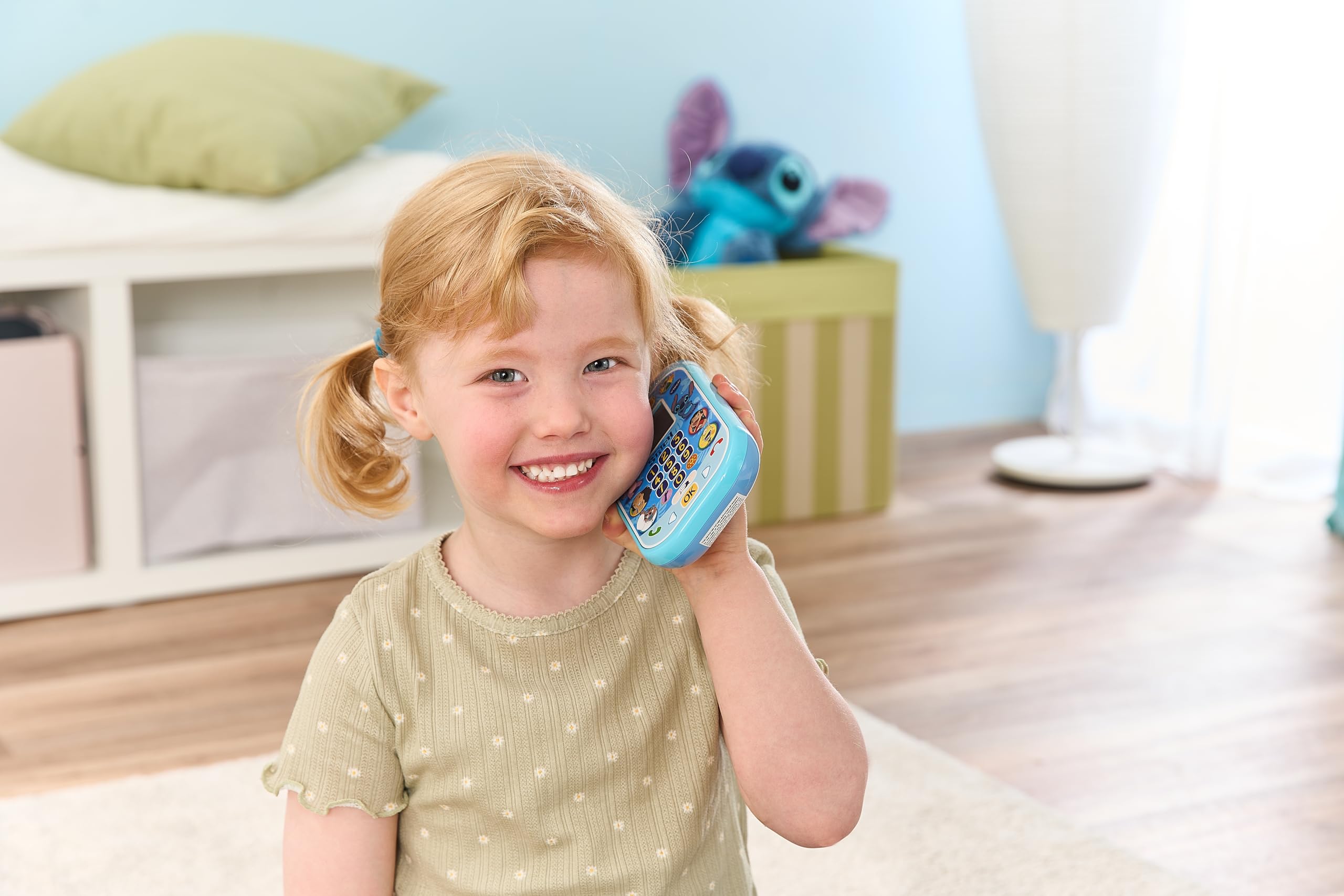 VTech Stitch Learning Phone - Interactive Educational Toy for Ages 4+