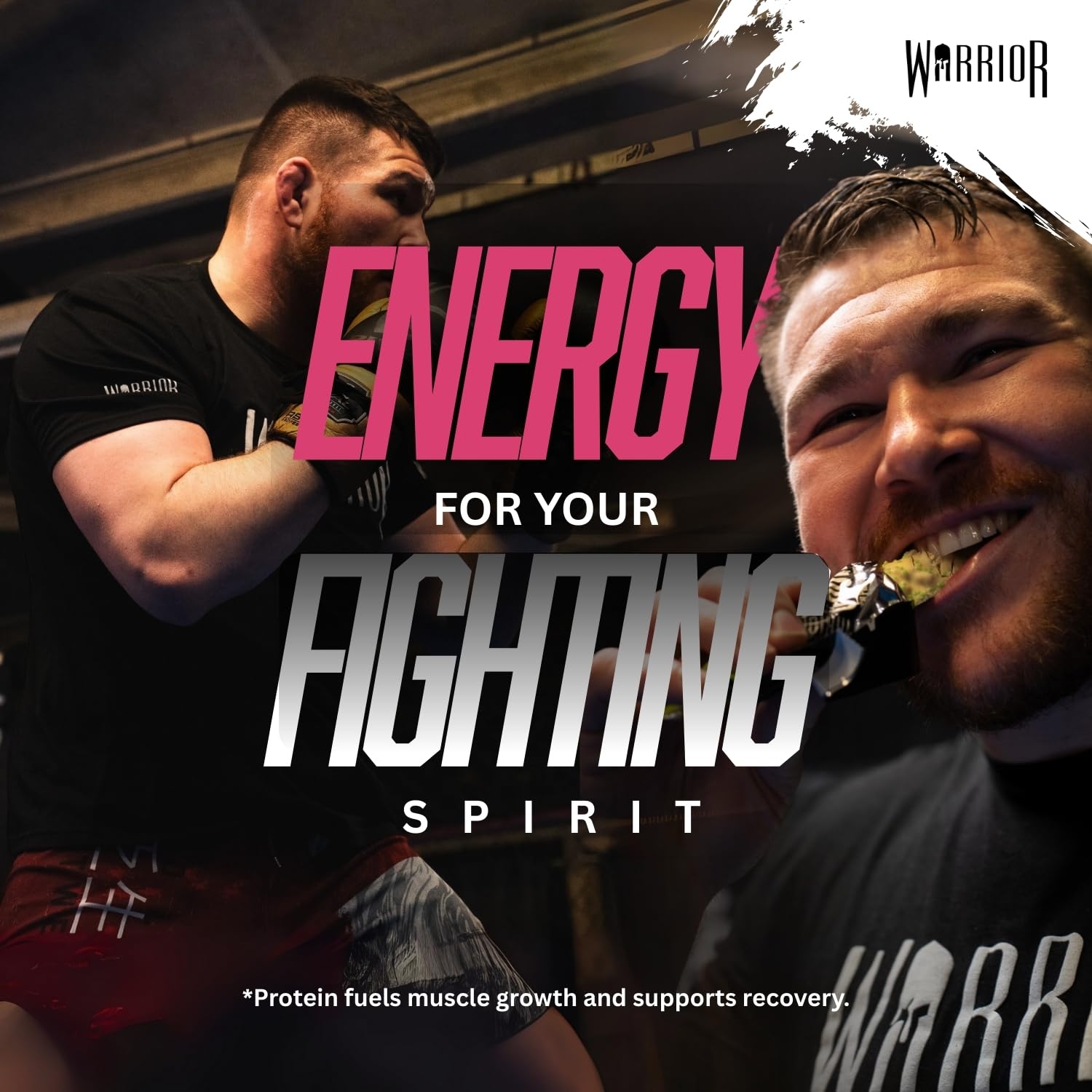 Warrior Raw Protein Bars – 12 x 75g Oat Flapjacks – High Protein, Low Sugar, High Fibre