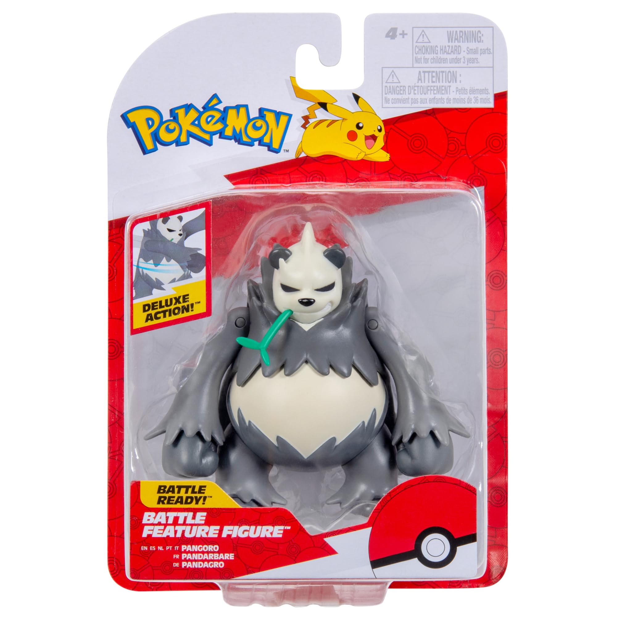 Pokémon Pangoro Battle Figure - 4.5-Inch Articulated Action Figure with Punch Attack 3