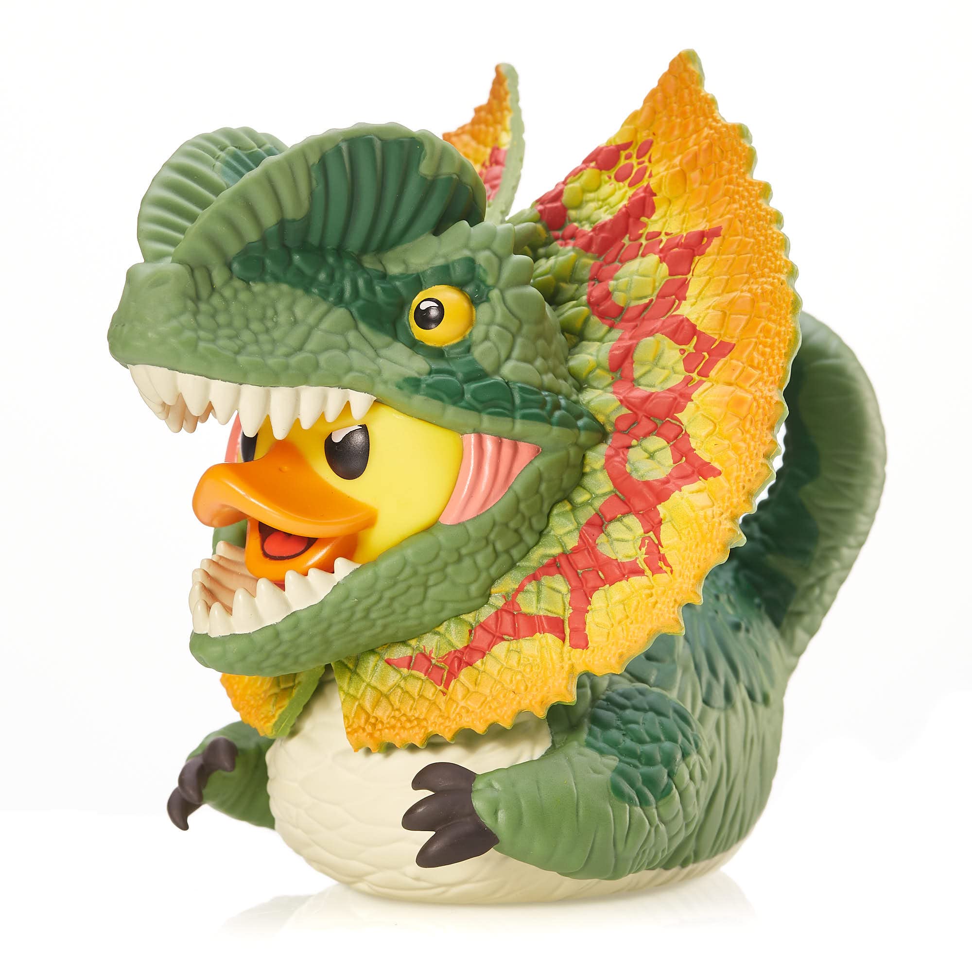 TUBBZ Boxed Edition: Jurassic World Rebirth - Dilophosaurus Rubber Duck Vinyl Figure 7