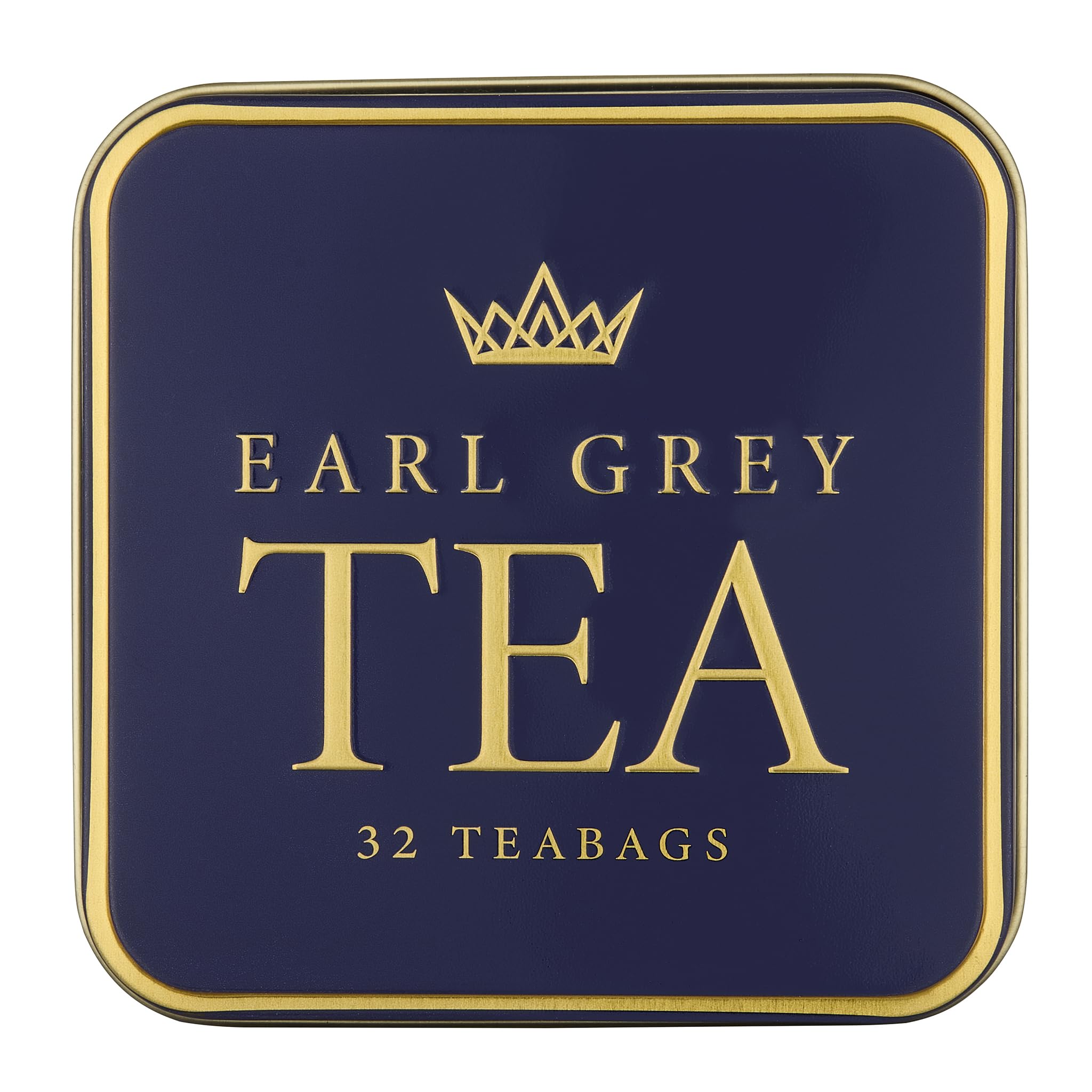 New English Teas Victorian Garden Tea Tin with 32 Earl Grey Teabags