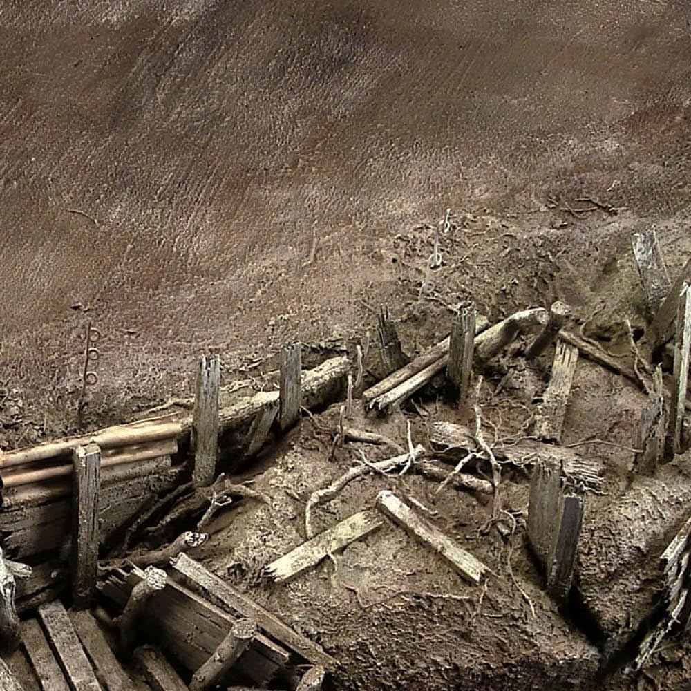 Vallejo Stone Textures Dark Earth 200 ml Acrylic Diorama Paint