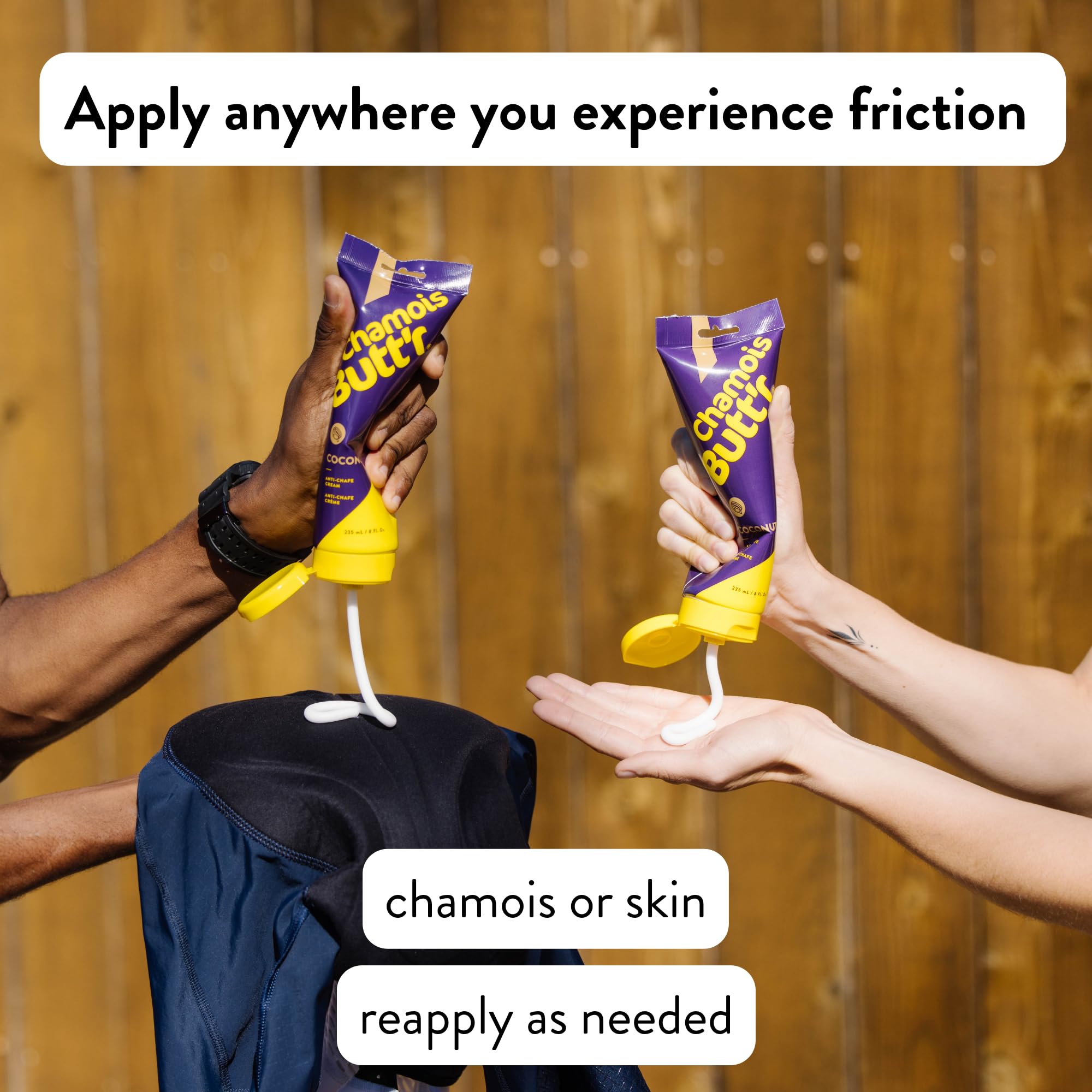 Chamois Butt'r - Coconut Anti-Chafe Cream, 235ml/8oz Tube 7