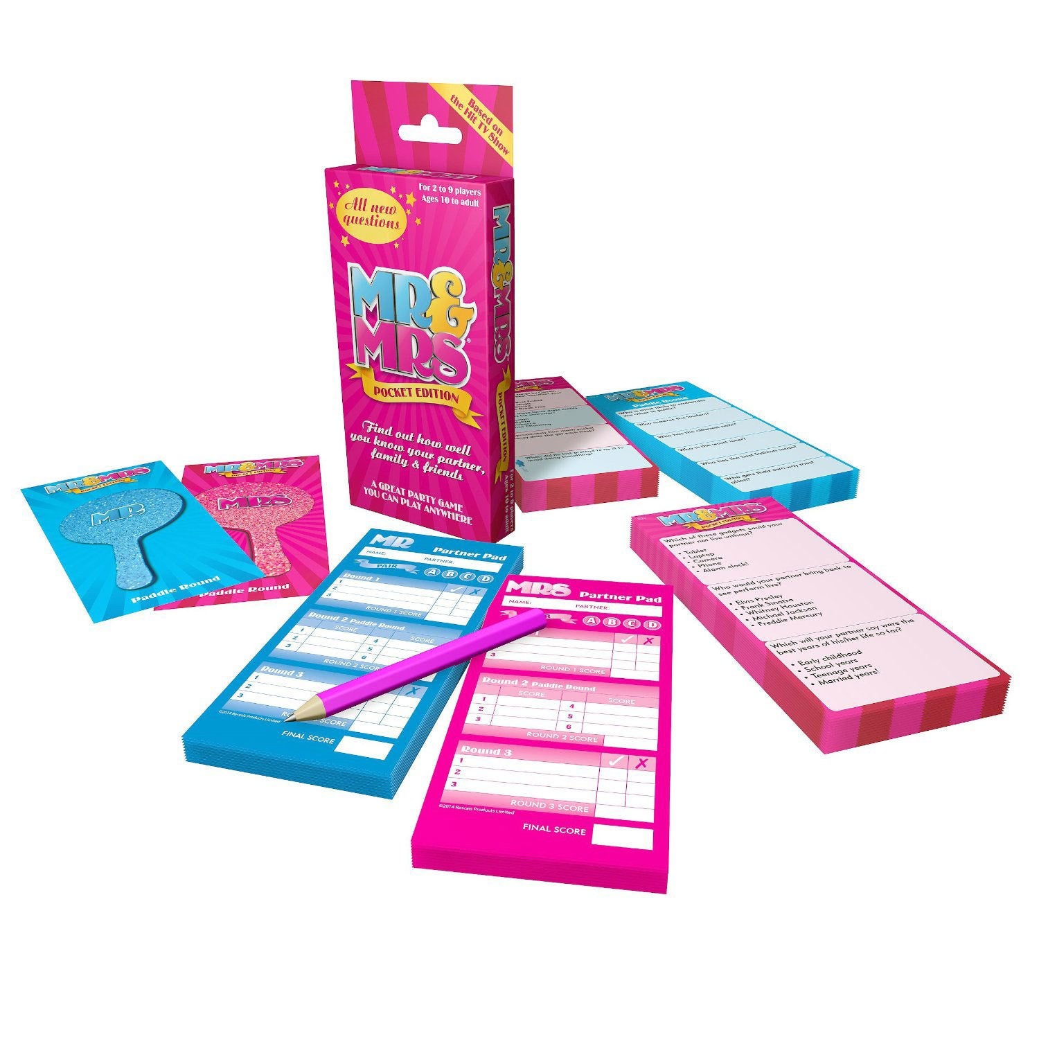 Rascals Mr & Mrs Pocket Edition Game