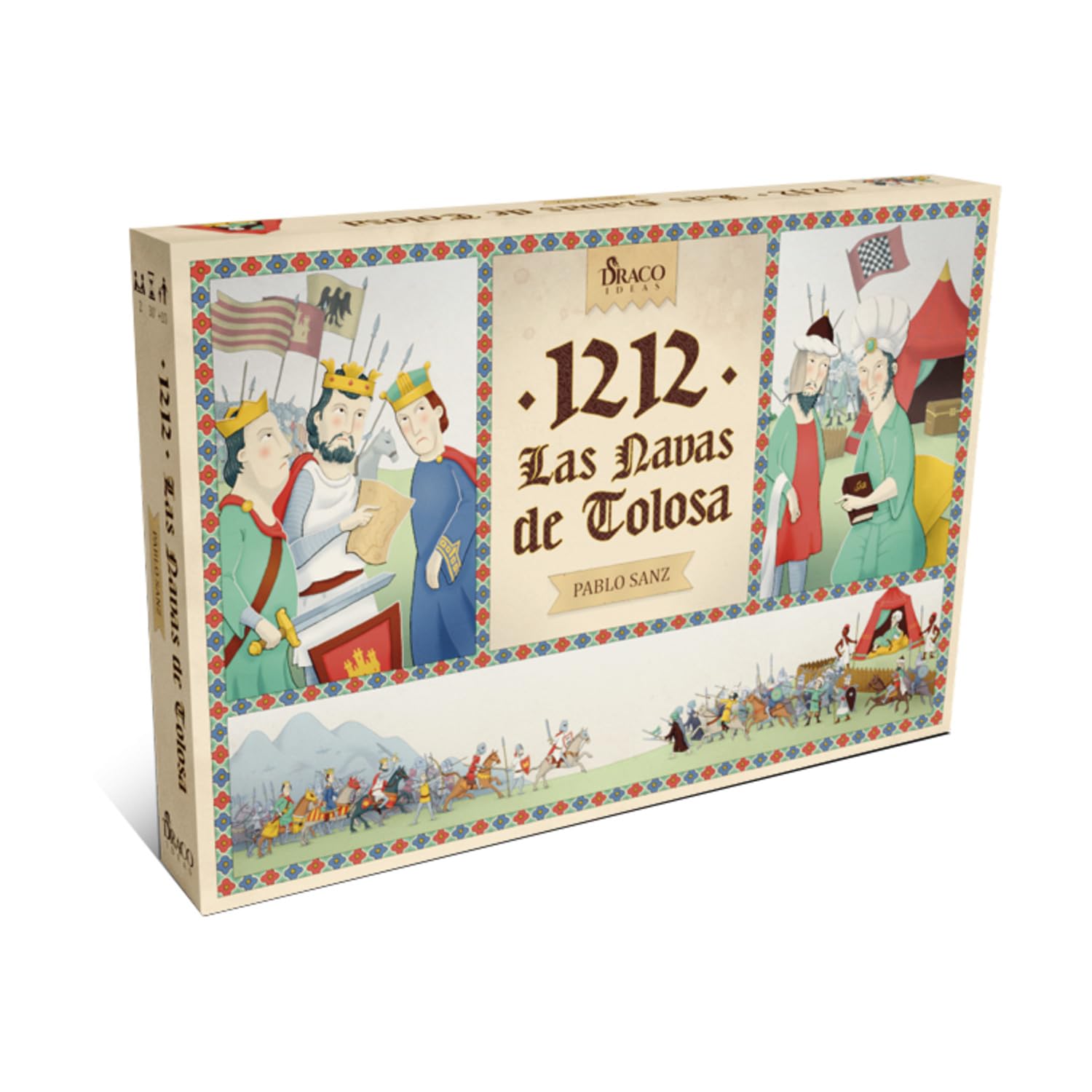 Draco Ideas 1212: Las Navas de Tolosa Board Game