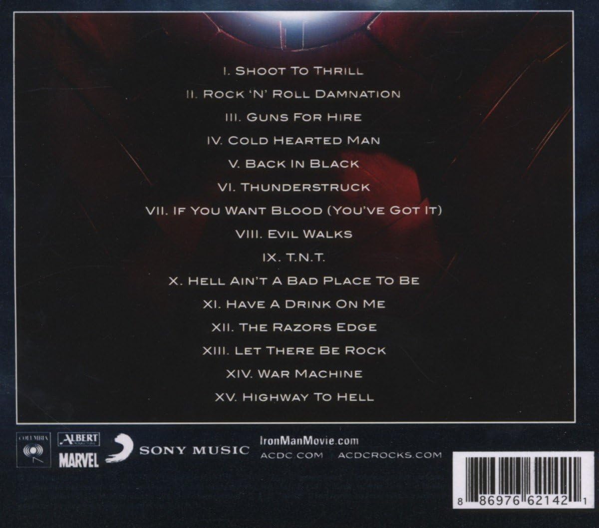 AC/DC - Iron Man 2 (2010) Soundtrack [Audio CD]