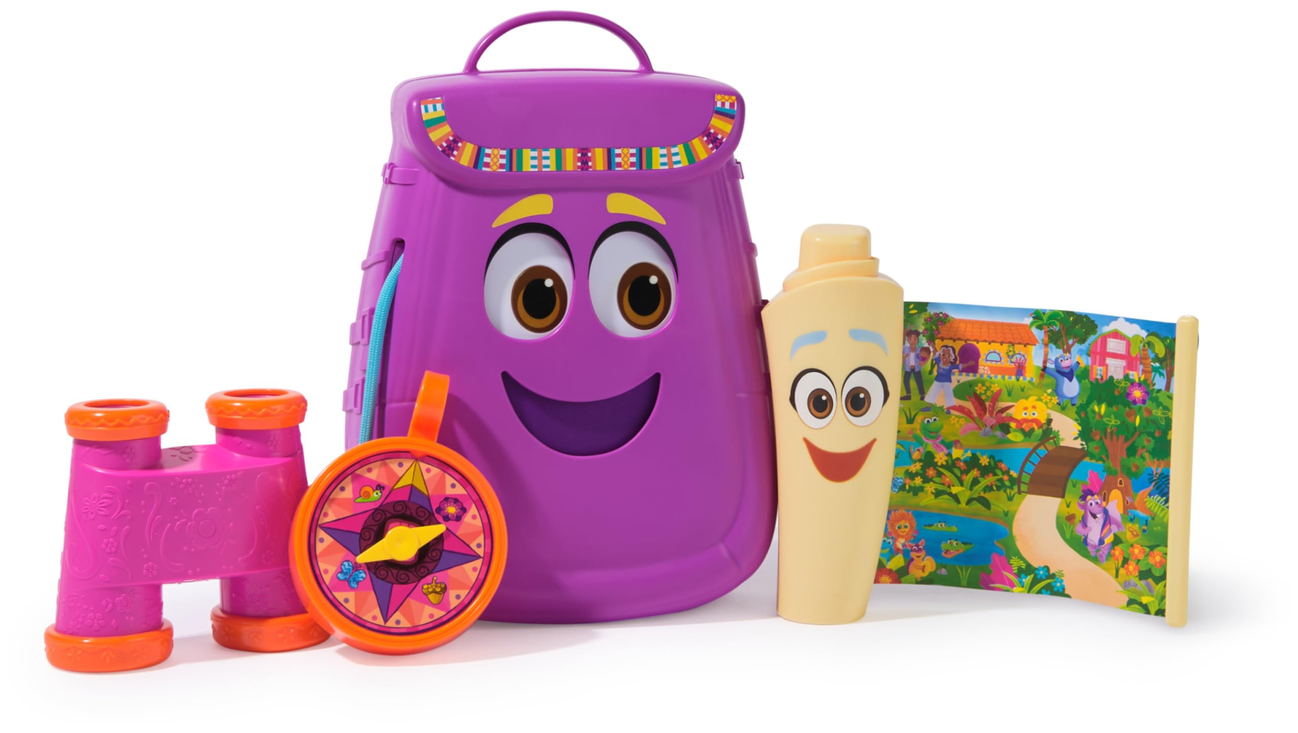 Dora My Adventure Backpack with Explorer Accessories - Retractable Map & Moving Features 4