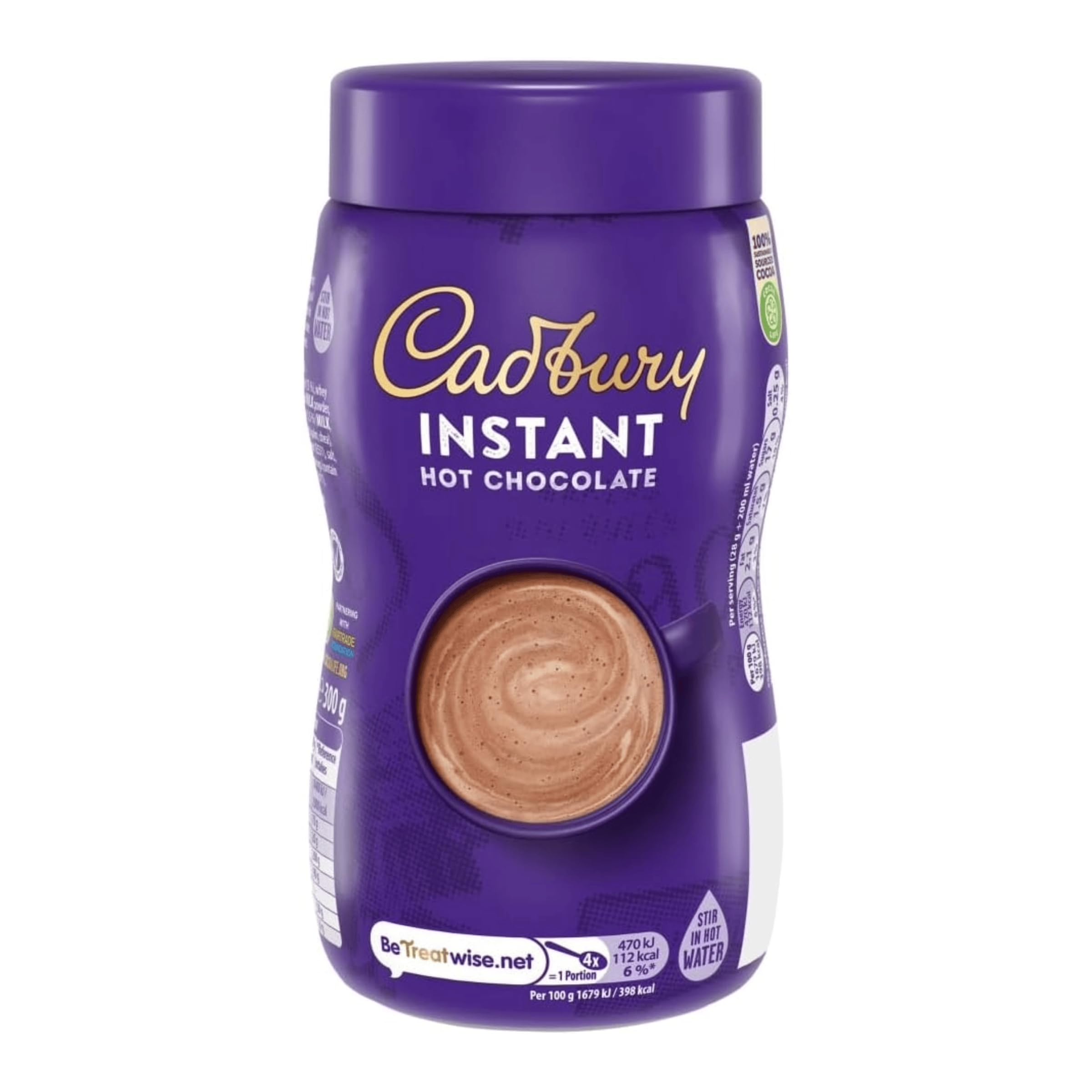 Cadbury - Instant Hot Chocolate Mix with Marshmallows 300g