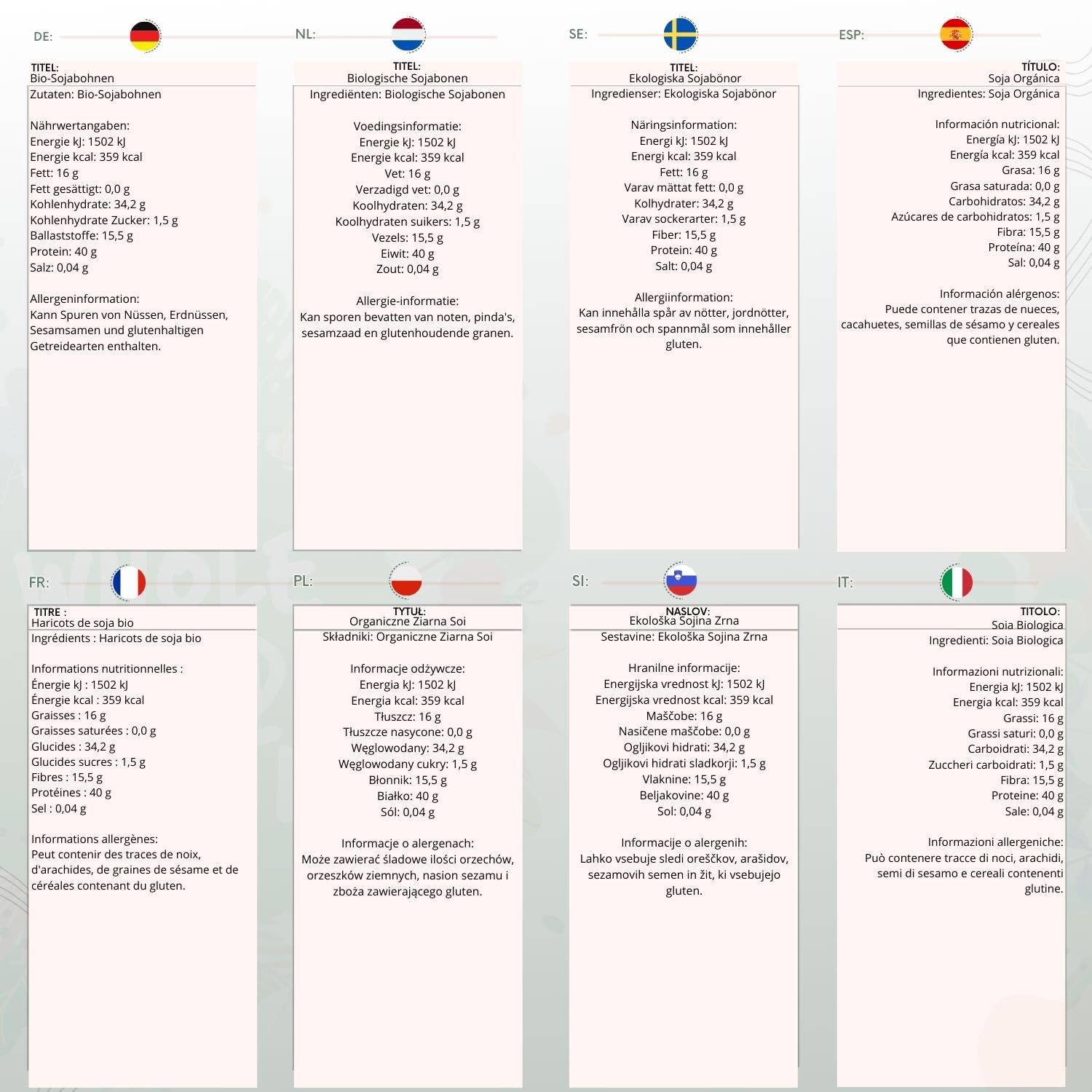 Wholefood Earth Organic Soya Beans 2kg - GMO Free, High Fibre, Vegan 3