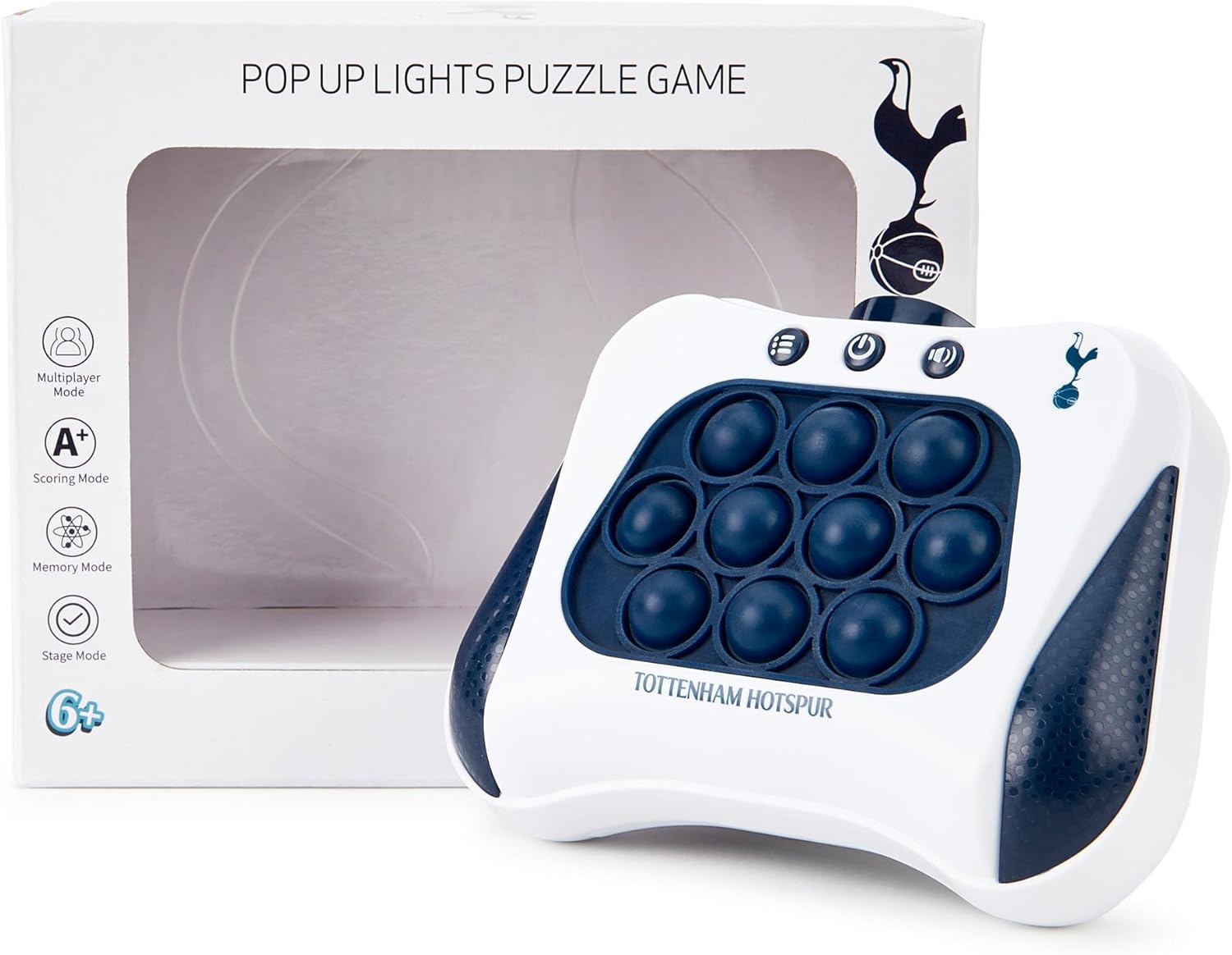 Tottenham Hotspur FC Pop It Electric - Light-Up Puzzle Fidget Game