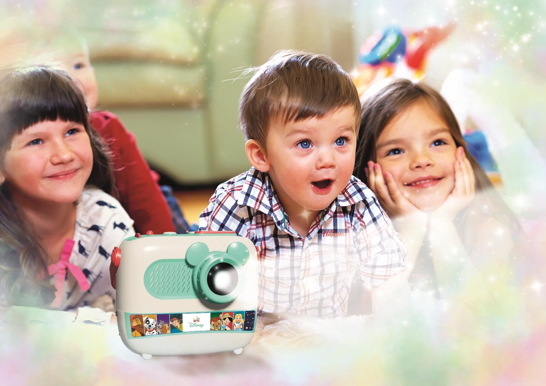 Clementoni Disney Storytime Projector - Nightlight, Music & 8 Story Cards for Toddlers 5