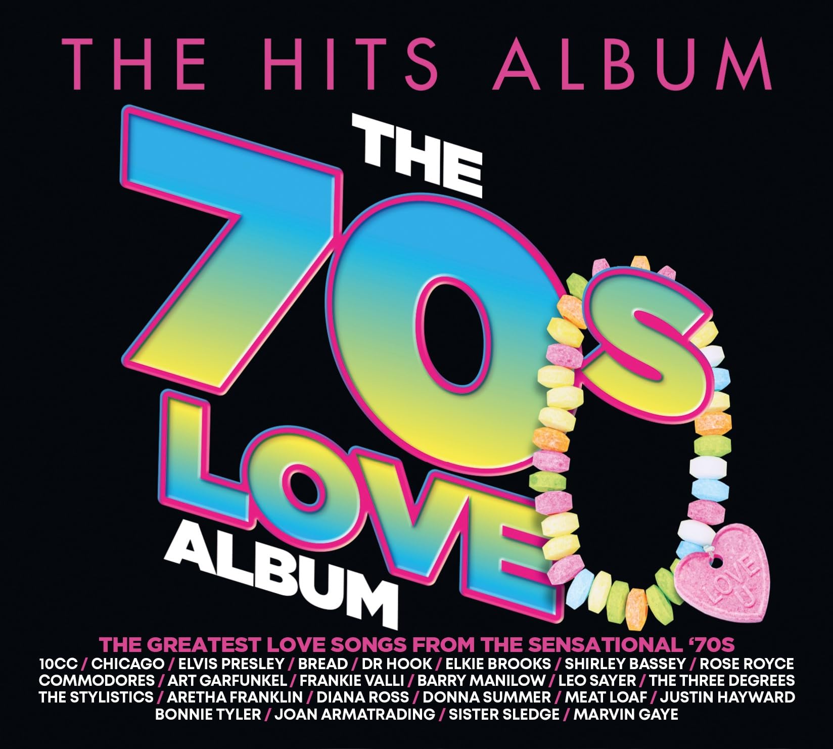 Various Artists - The Hits Album: The 70s Love Album [Audio CD]