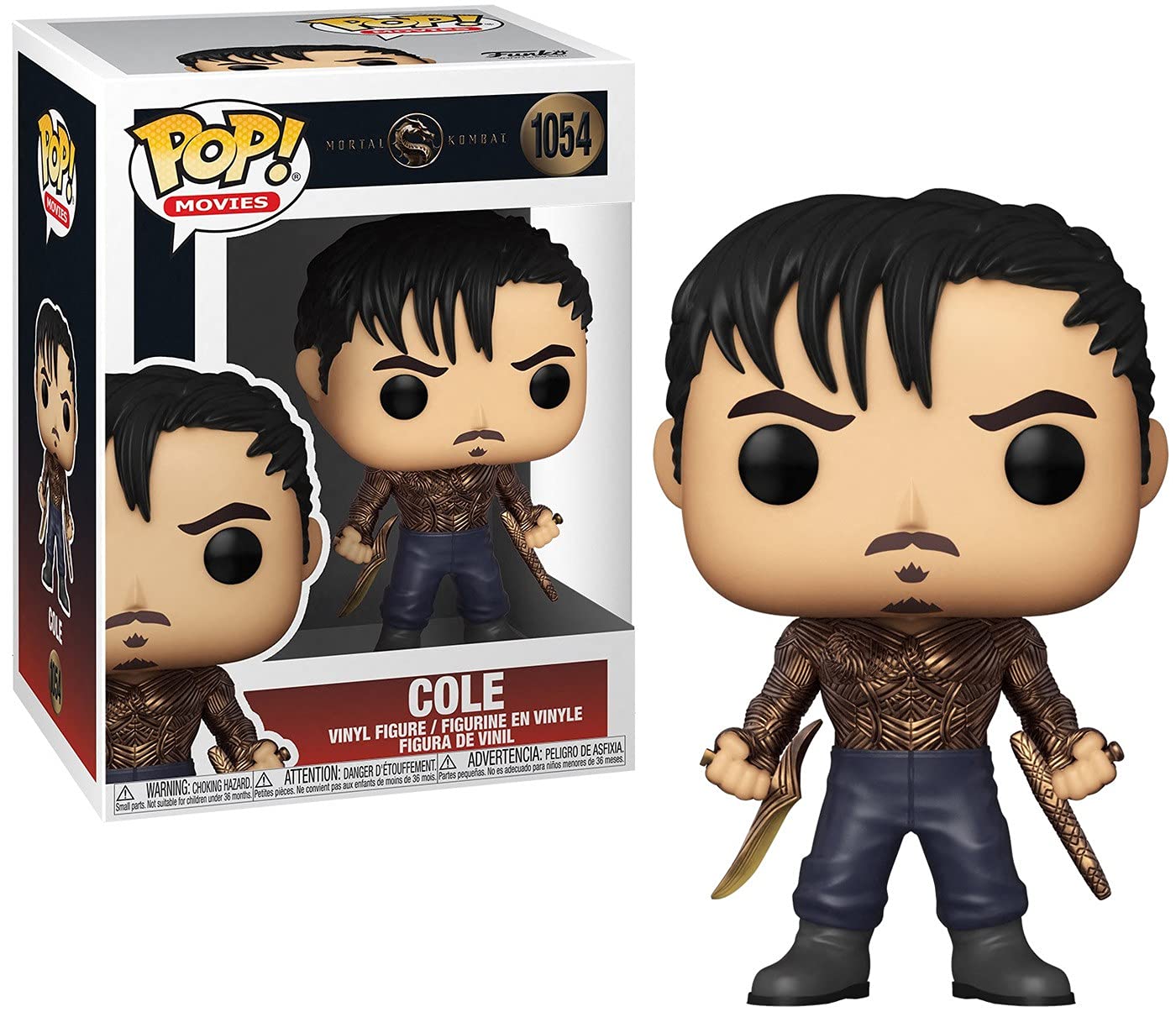 Funko Pop! Vinyl - Cole Mortal Kombat #1054 Figure (53850) 3