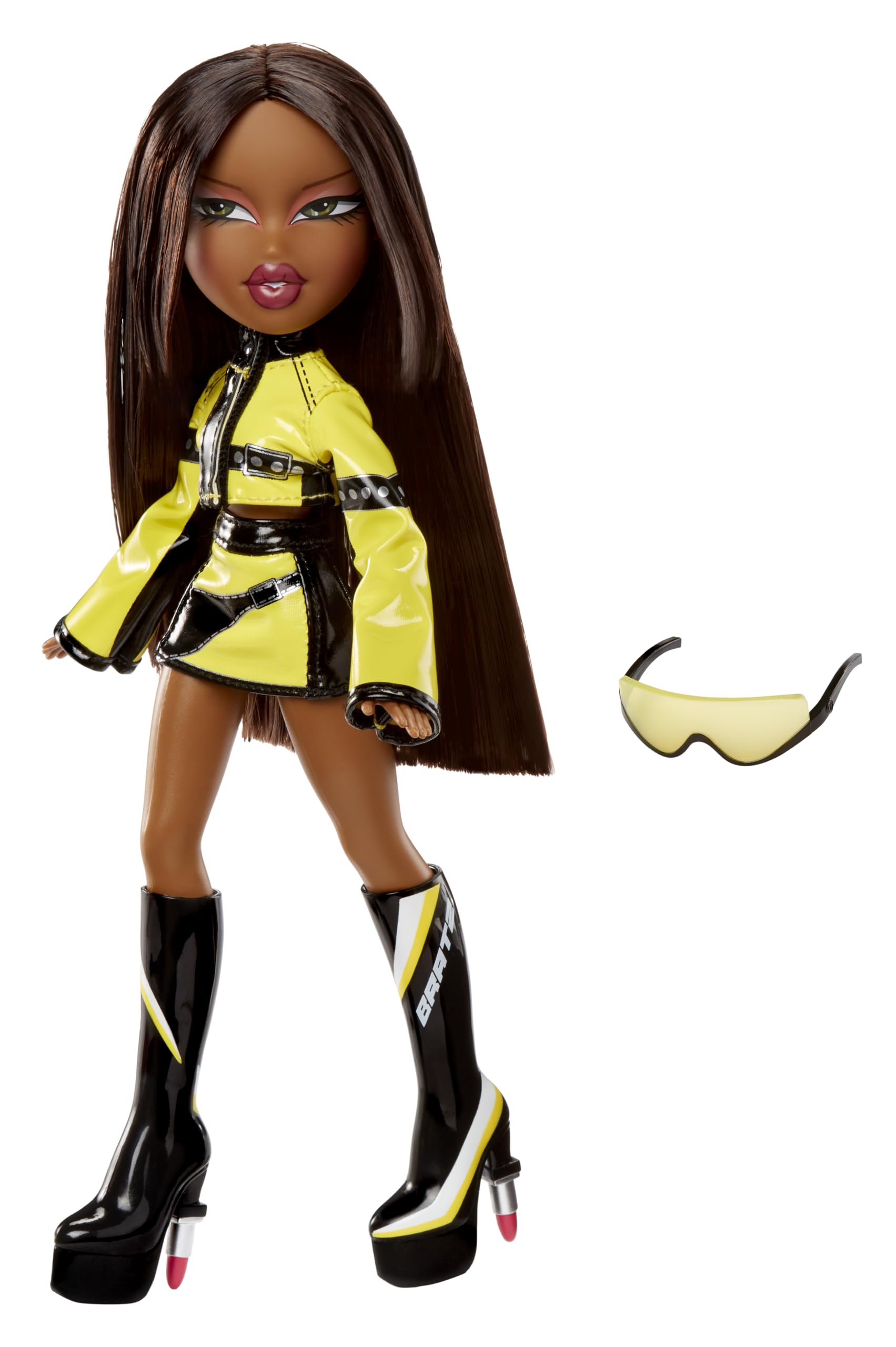 Bratz Scorchin' Sasha Fashion Doll - Moto-Inspired Style with Outfit & Accessories 3