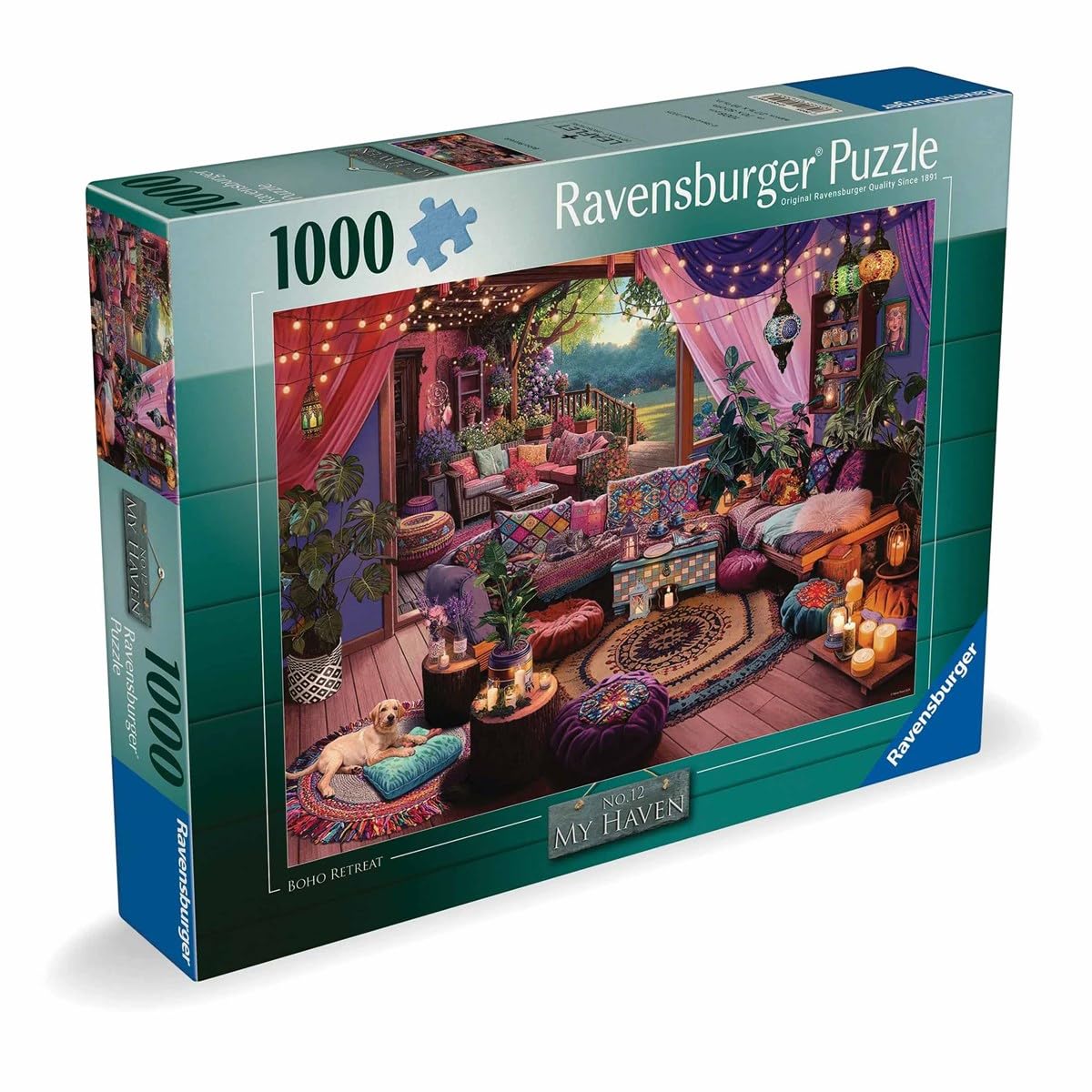 Ravensburger - My Haven No. 12 Boho Retreat 1000 Piece Jigsaw Puzzle
