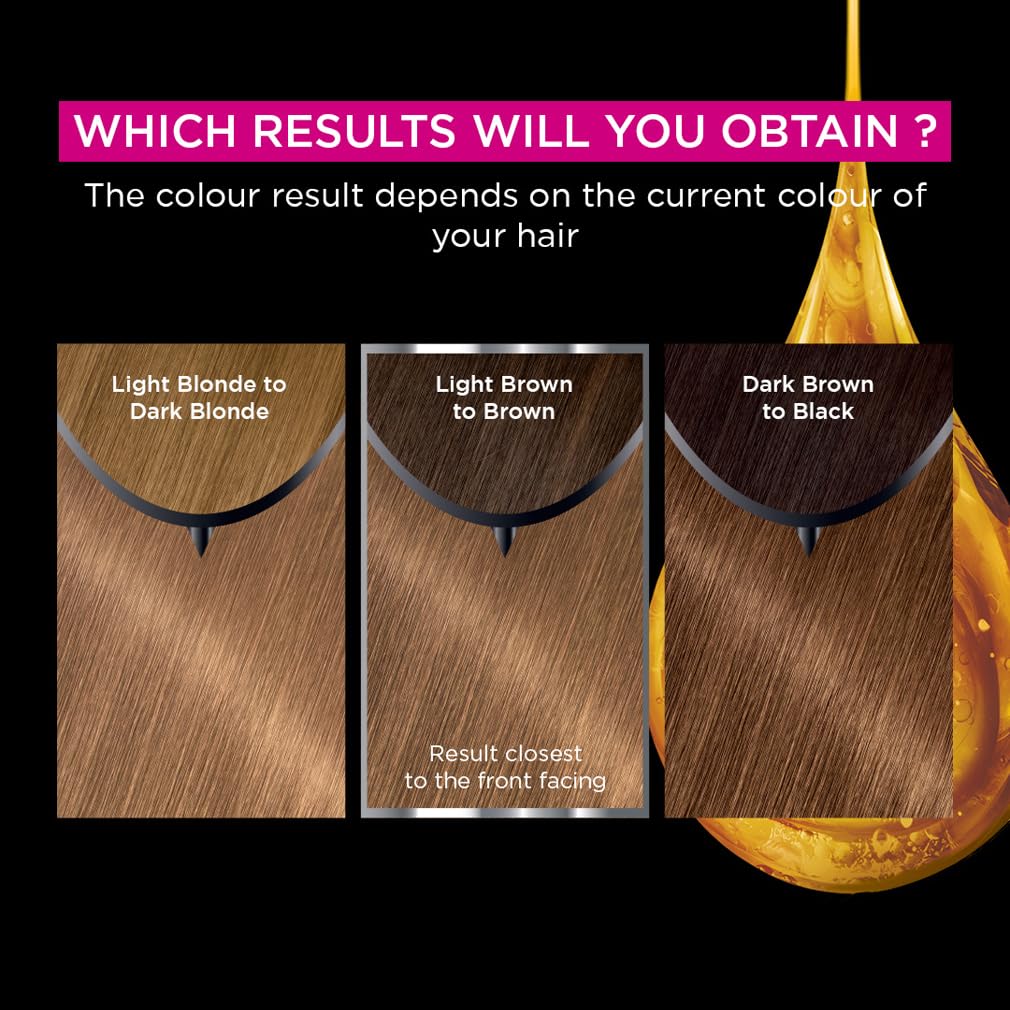 Garnier - Olia Permanent Hair Dye (7.0 Dark Blonde, 230g) 9
