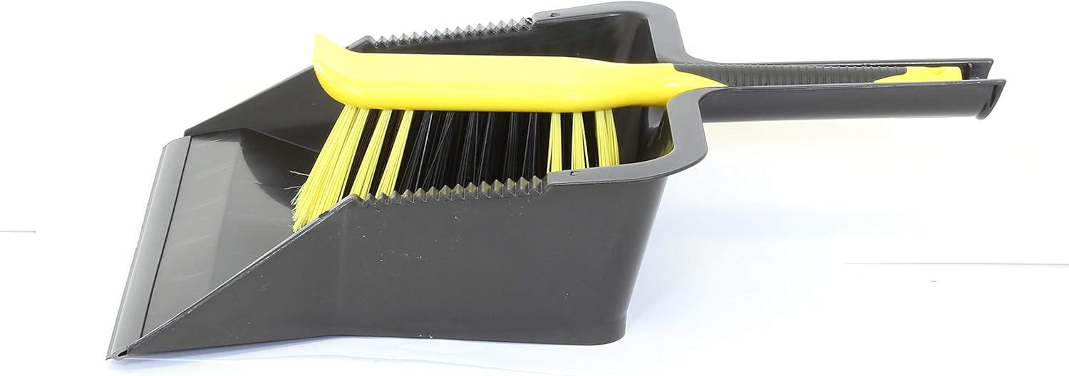 Charles Bentley - Bulldozer Heavy Duty Dustpan & Brush Set 3