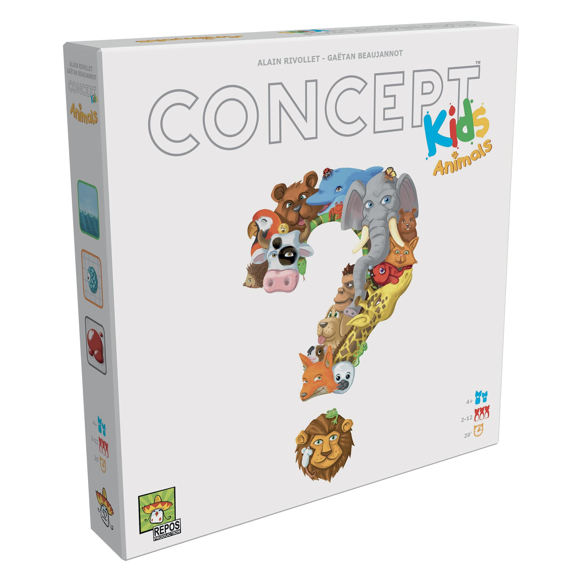 Repos Production Concept Kids: Animals Board Game