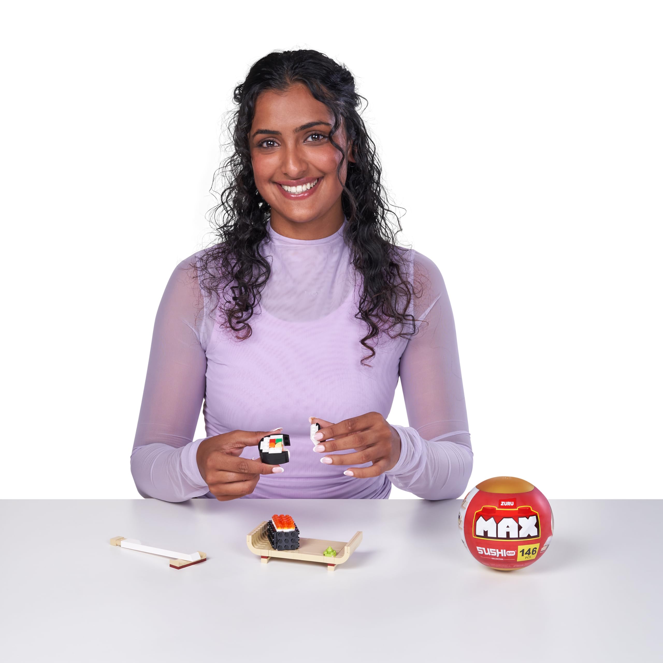 Max Build More Premium Sushi Bar Collection - Building Set for Ages 8+