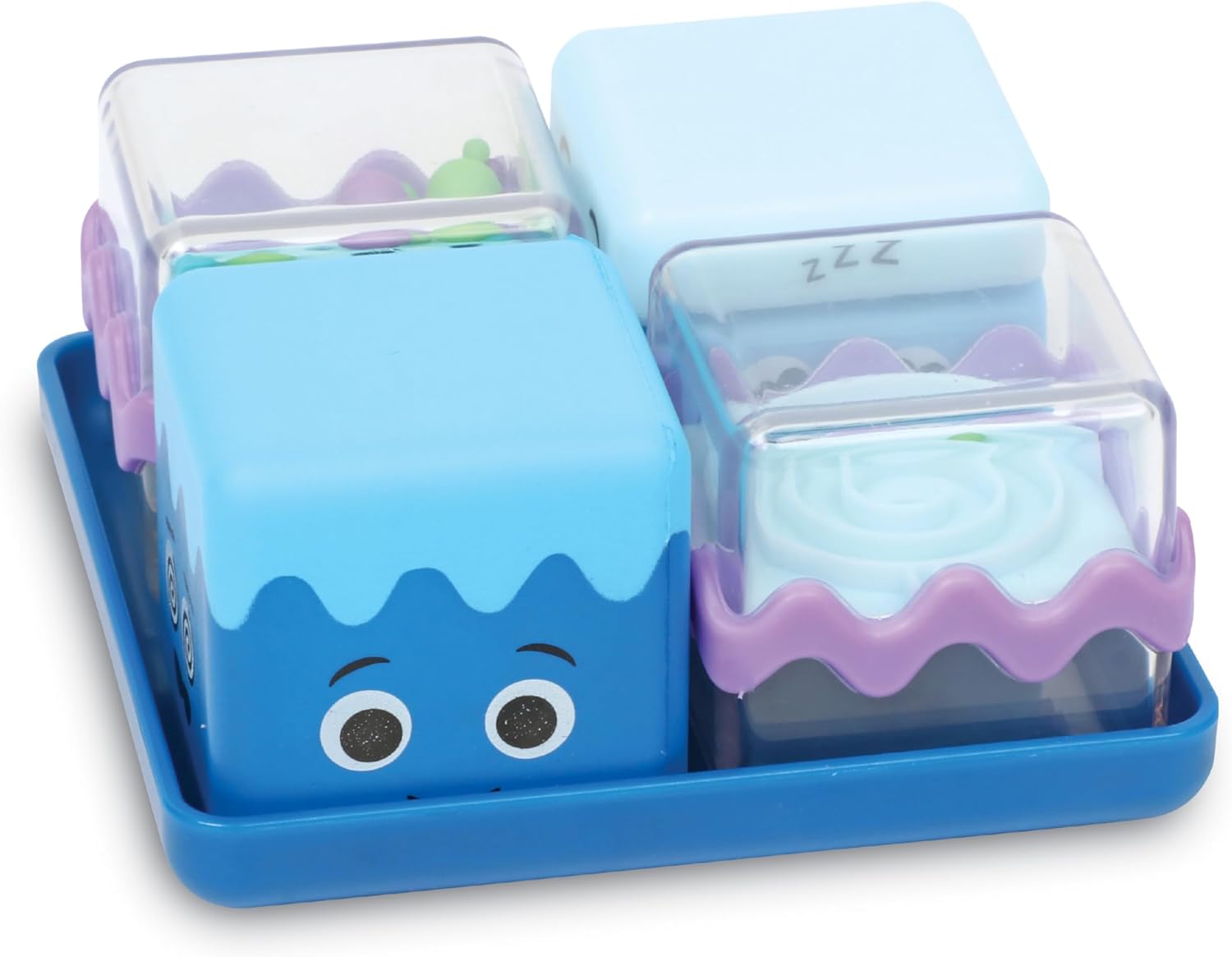 Learning Resources Cool Down Cubes Sensory Fidget Set - 4 Calming Activities for Kids Ages 4+
