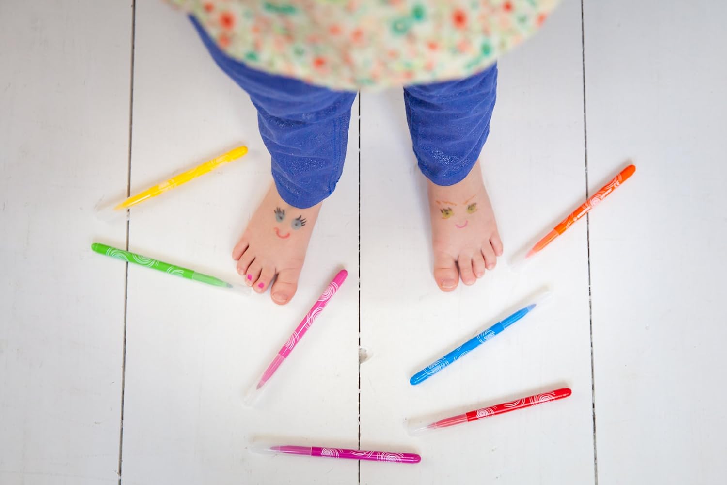 STABILO Power Felt Tip Pens - 30 Assorted Colours for Kids 5