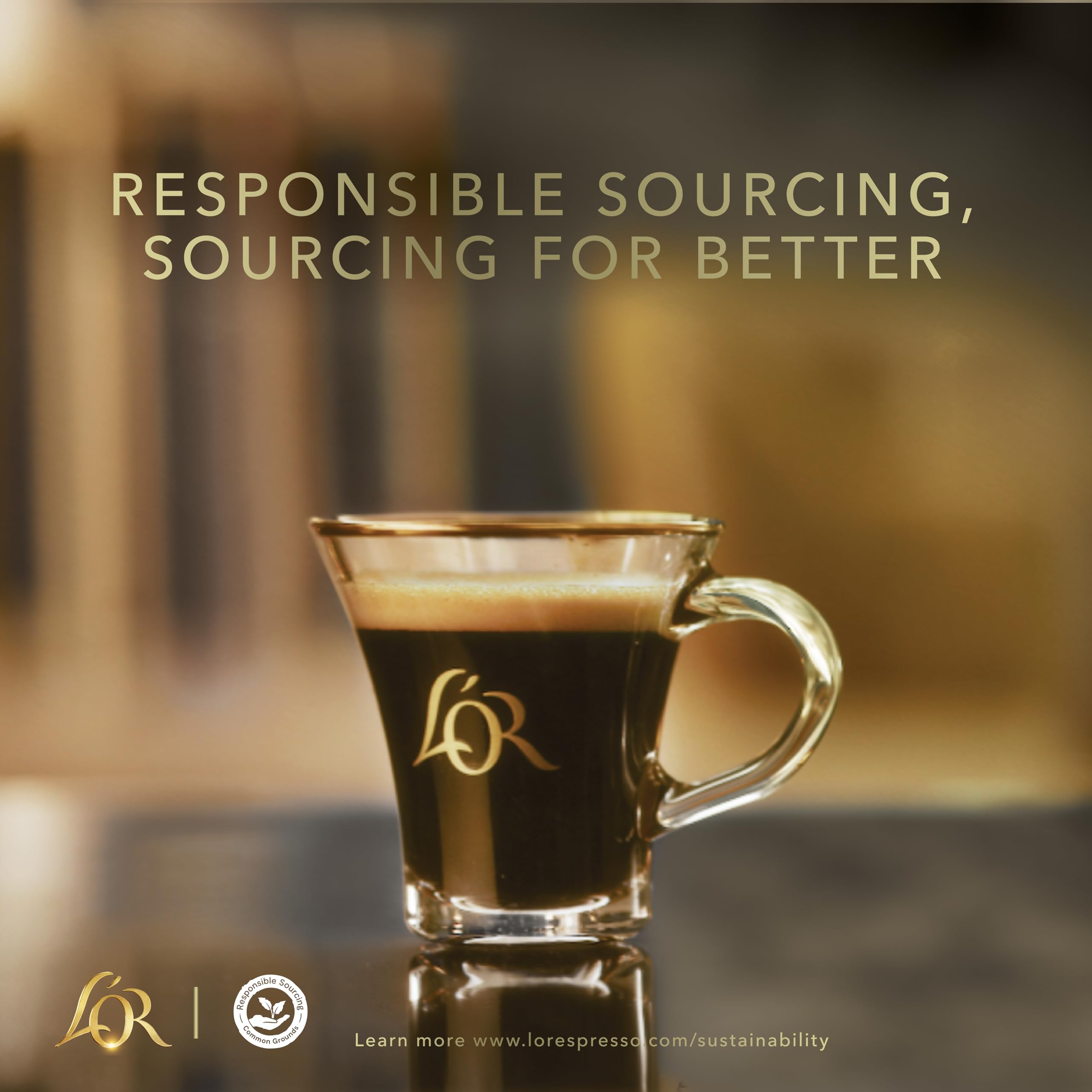 L'OR Crema Absolu Classique Coffee Beans 500g - Intensity 6, Balanced & Smooth with Citrus Notes 3