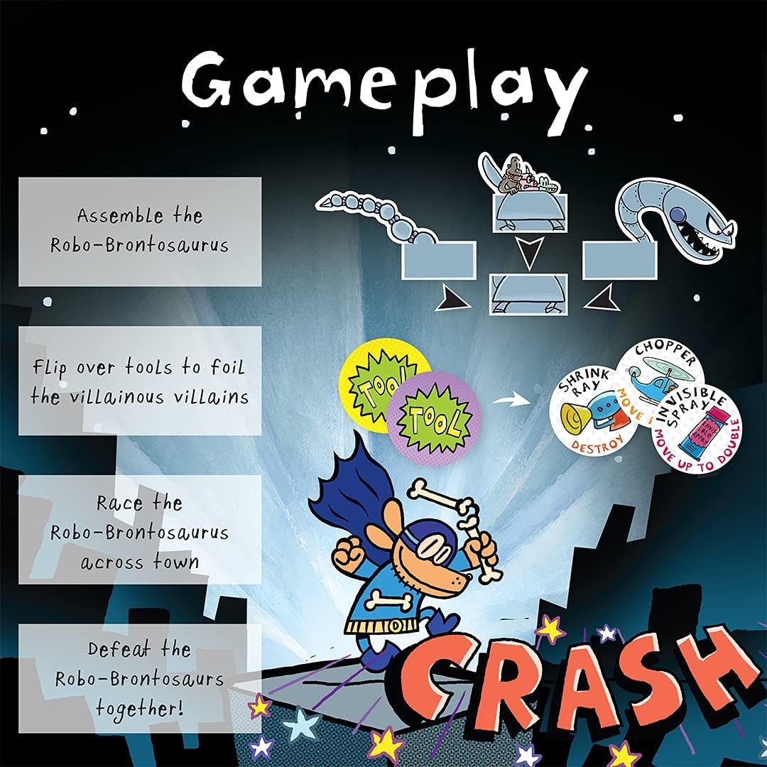 University Games Dog Man Attack of the Fleas Board Game for 2-6 Players | Model 07010 3