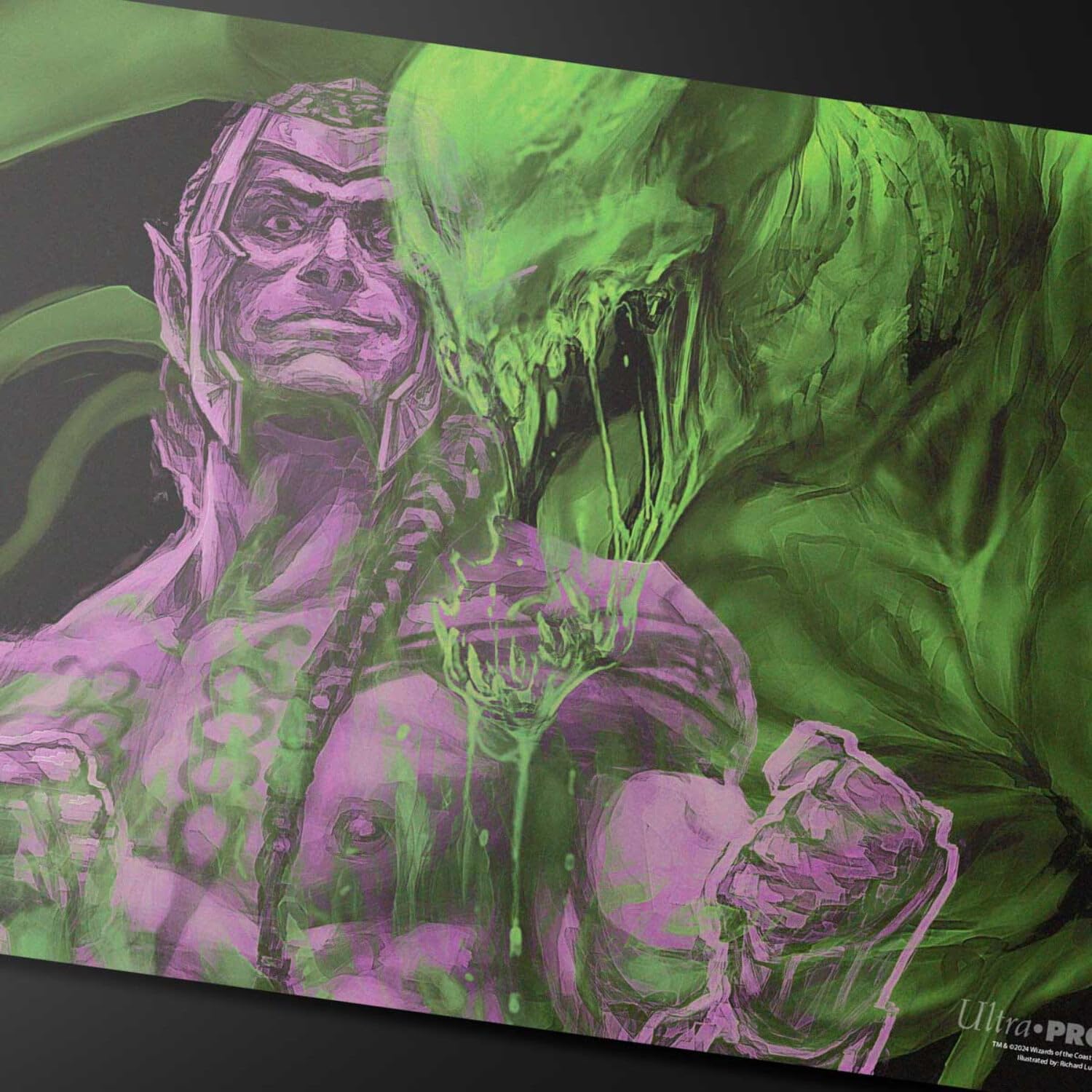 Ultra Pro Magic: The Gathering Duskmourn Playmat Featuring Tyvar, The Pummeler